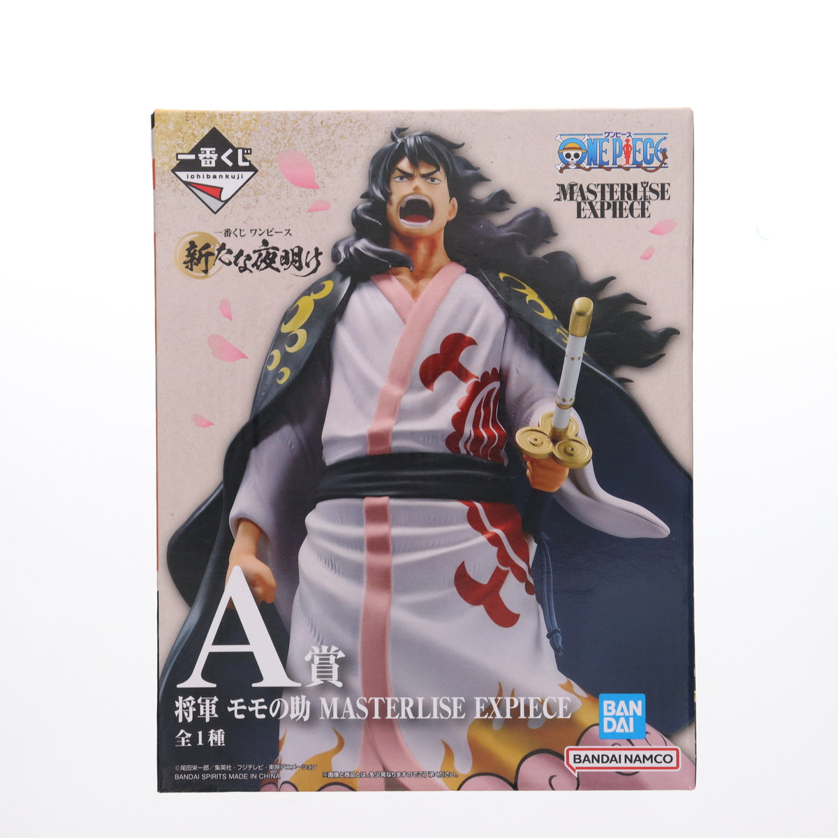 【中古即納】[FIG] A賞 将軍 モモの助 MASTERLISE EXPIECE 一番くじ ワンピース 新たな夜明け ONE PIECE フィギュア プライズ バンダイスピリッツ(20240413)