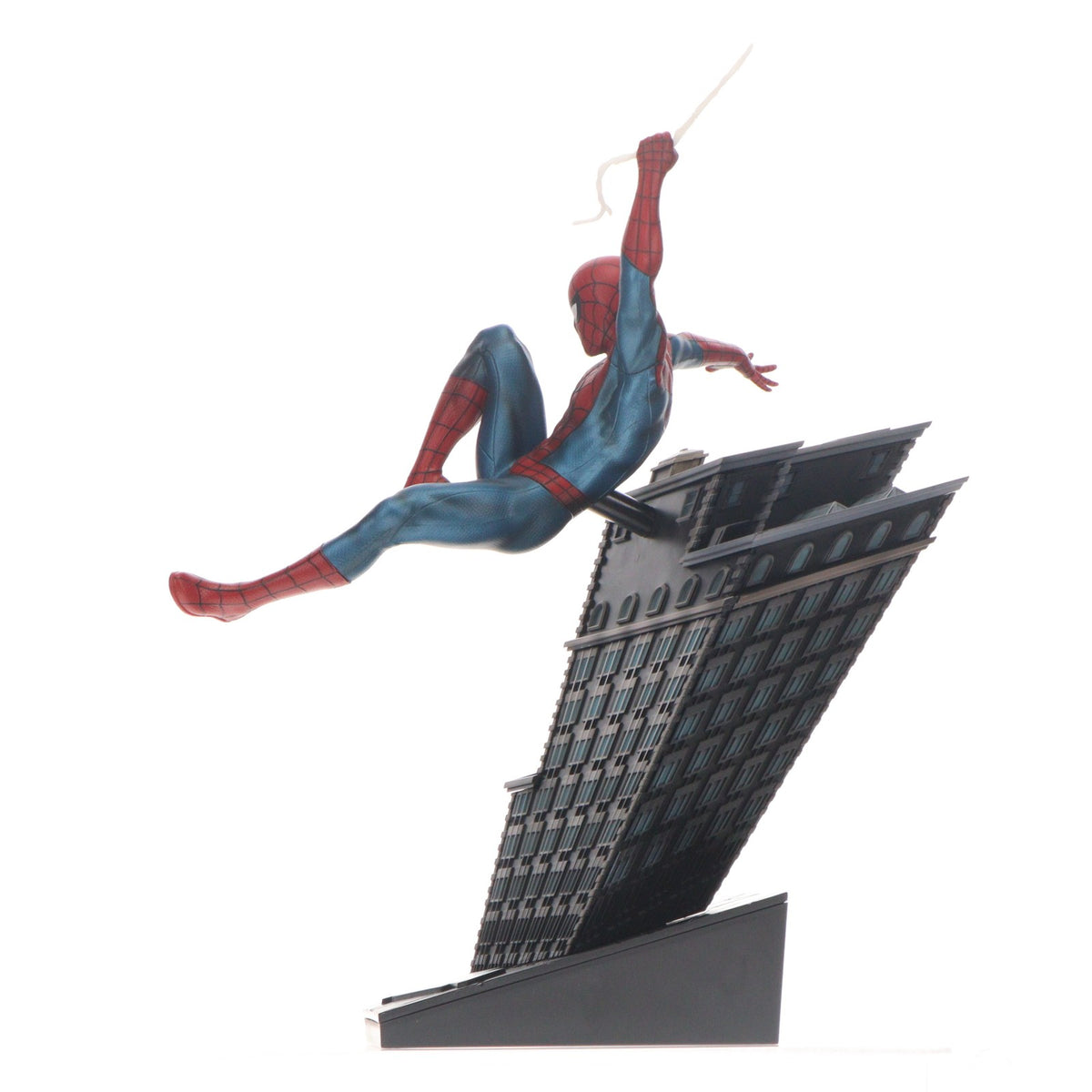 【中古即納】[FIG] A賞 スパイダーマン スイングスタチュー Happyくじ MARVEL スパイダーマン:ブランド・ニュー・デイ フィギュア プライズ サニーサイドアップ(20260807)