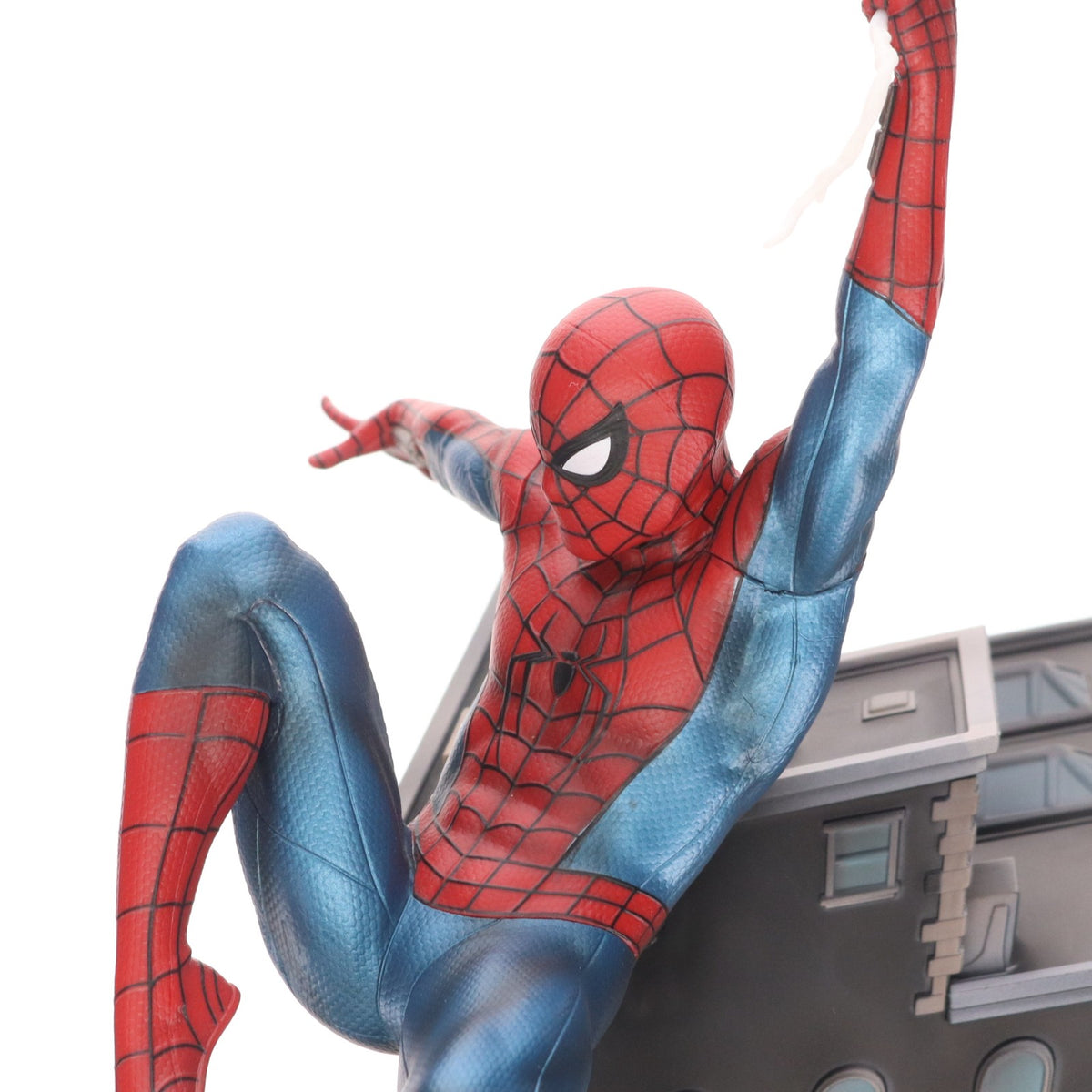 【中古即納】[FIG] A賞 スパイダーマン スイングスタチュー Happyくじ MARVEL スパイダーマン:ブランド・ニュー・デイ フィギュア プライズ サニーサイドアップ(20260807)