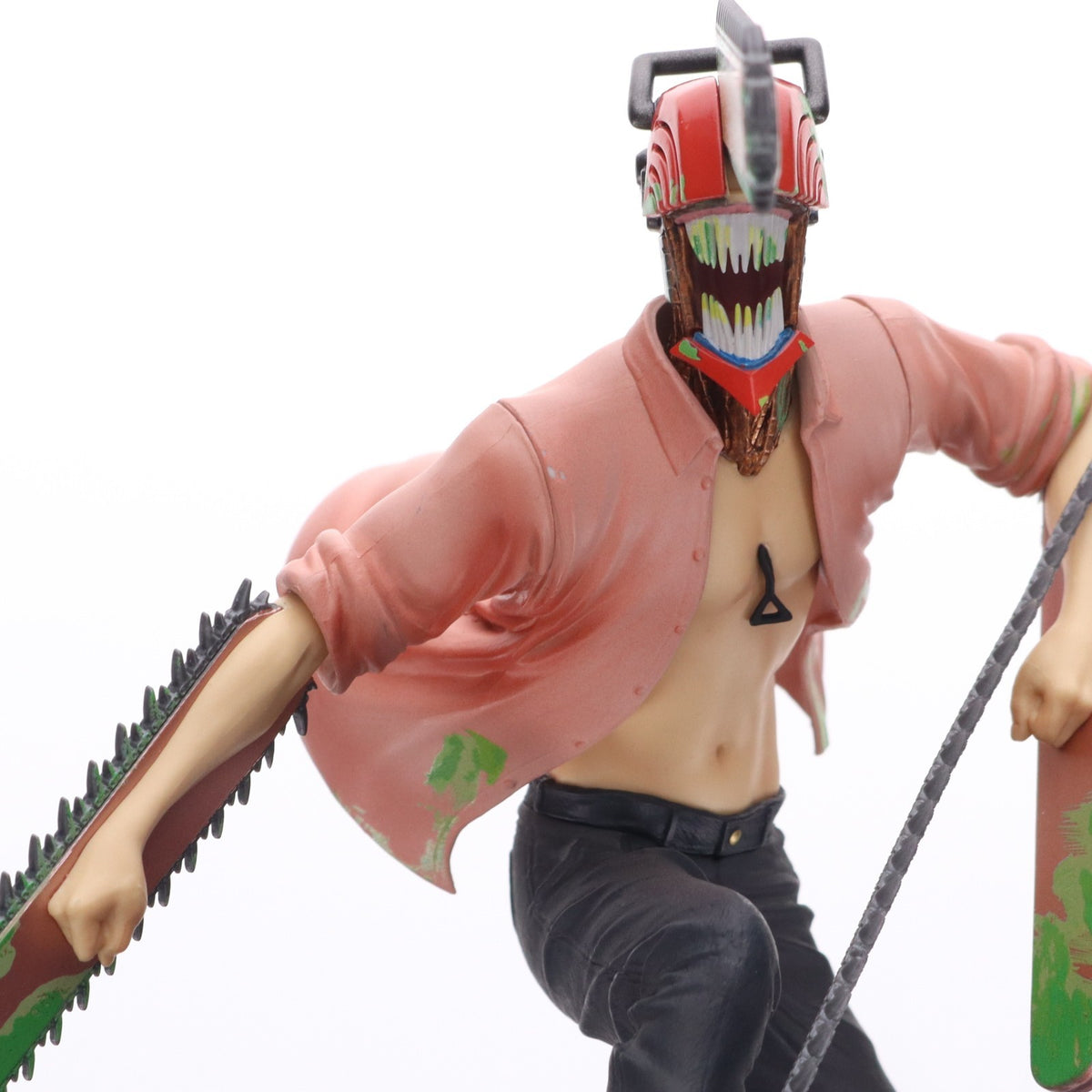 【中古即納】[FIG] ダブルチャンスキャンペーン&ラストワン賞 チェンソーマン&ビーム MEGAIMPACT スペシャルカラーver. 一番くじ 劇場版『チェンソーマン レゼ篇』第2弾 フィギュア プライズ バンダイスピリッツ(20260918)