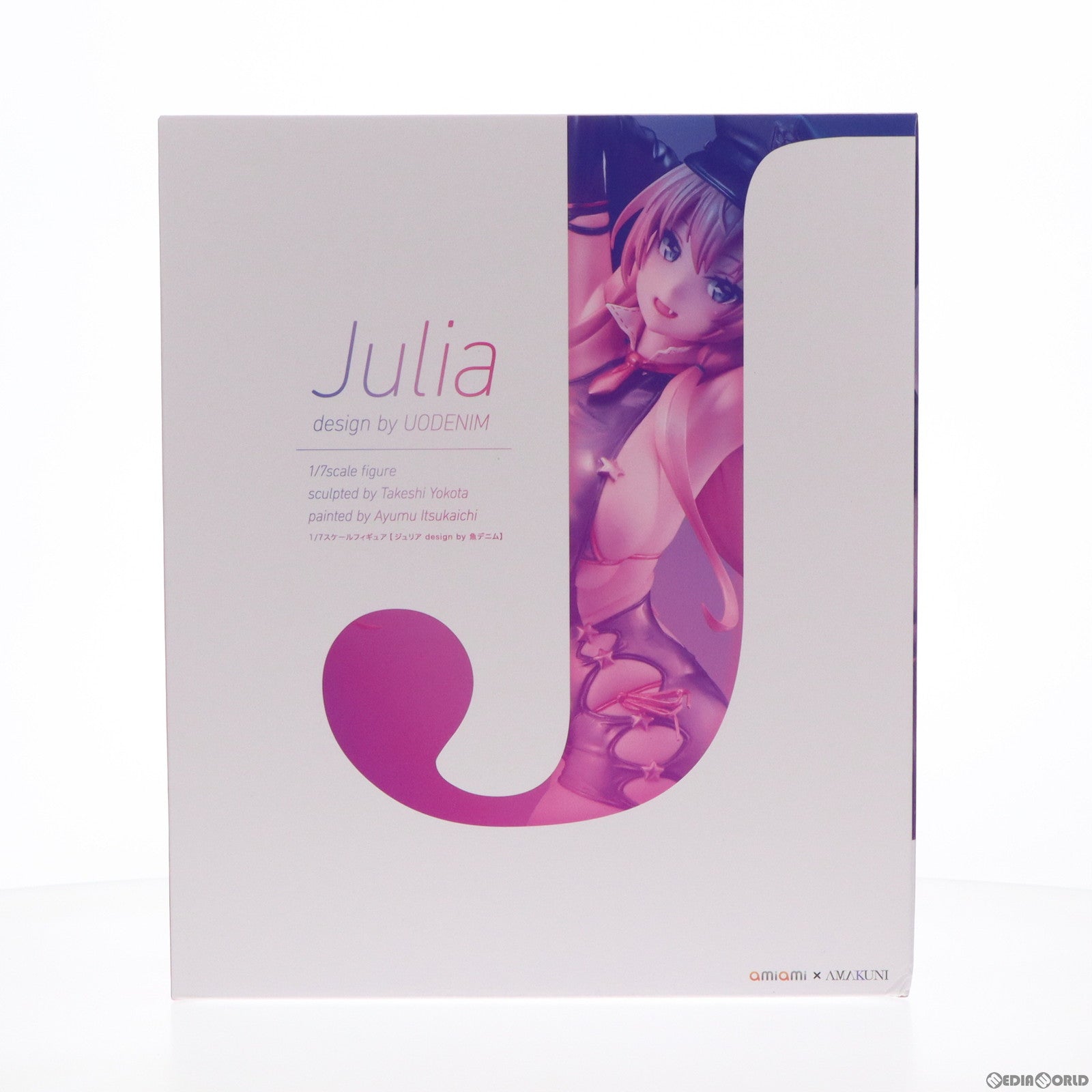 【中古即納】[FIG]あみあみ限定 ジュリア design by 魚デニム あみあみ×AMAKUNI 1/7 完成品 フィギュア AMAKUNI(アマクニ)/あみあみ(20230430)