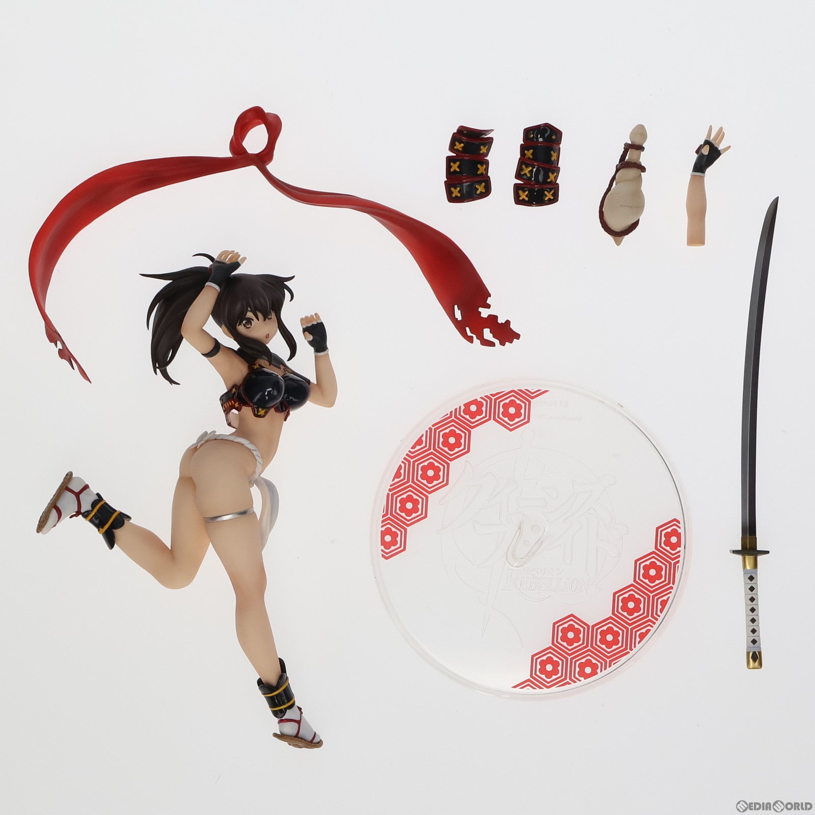 【中古即納】[FIG] エクセレントモデルCORE 戦神の侍イズミ クイーンズブレイド リベリオン P-9 1/8 完成品 フィギュア メガハウス(20120726)