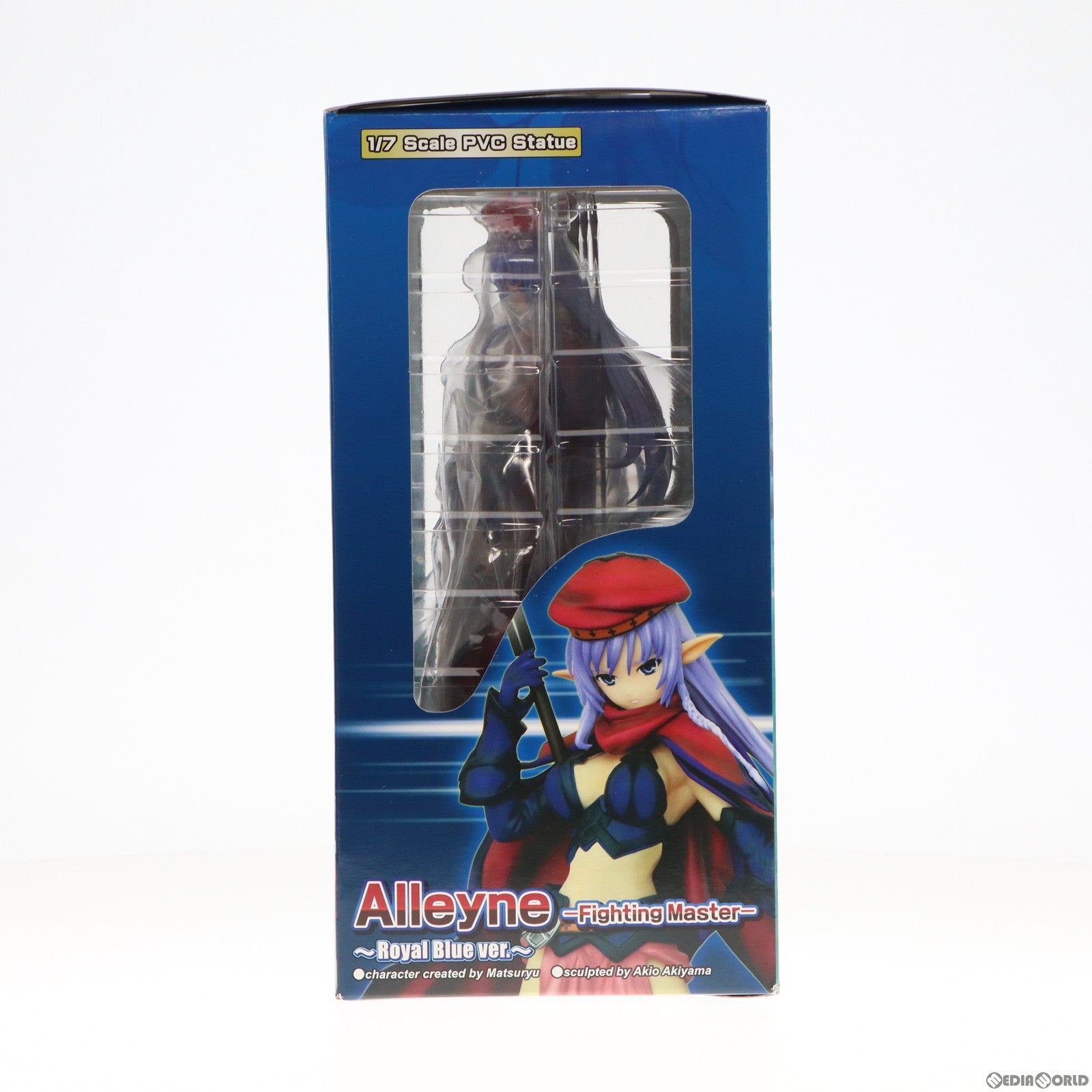 【中古即納】[FIG] 戦闘教官 アレイン 〜ロイヤルブルーVer.〜 アニメ版クイーンズブレイド 1/7 完成品フィギュア グリフォンエンタープライズ(20100802)