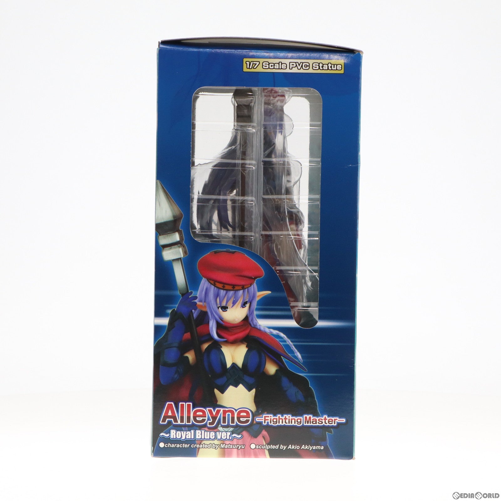 【中古即納】[FIG] 戦闘教官 アレイン 〜ロイヤルブルーVer.〜 アニメ版クイーンズブレイド 1/7 完成品フィギュア グリフォンエンタープライズ(20100802)