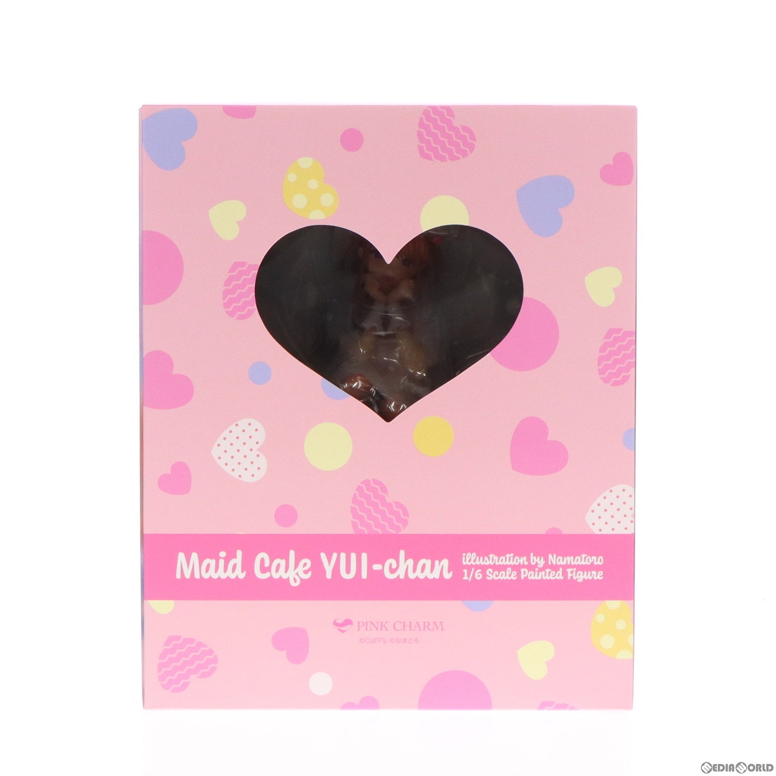 【中古即納】[FIG]ポストカード付属 あみあみ限定 なまとろ メイド喫茶のYUIちゃん 1/6 完成品 フィギュア(TPK-012) Pink・Charm(ピンクチャーム)(20230731)