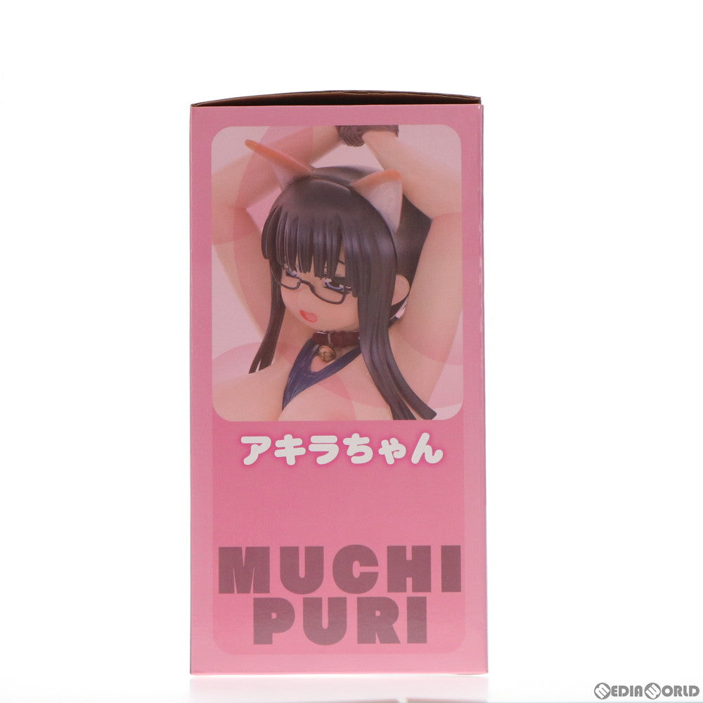 【中古即納】【お取り寄せ】[FIG]アキラちゃん スク水ねこみみver. むちプリ 1/6 完成品 フィギュア 岡山フィギュア・エンジニアリング(20160115)