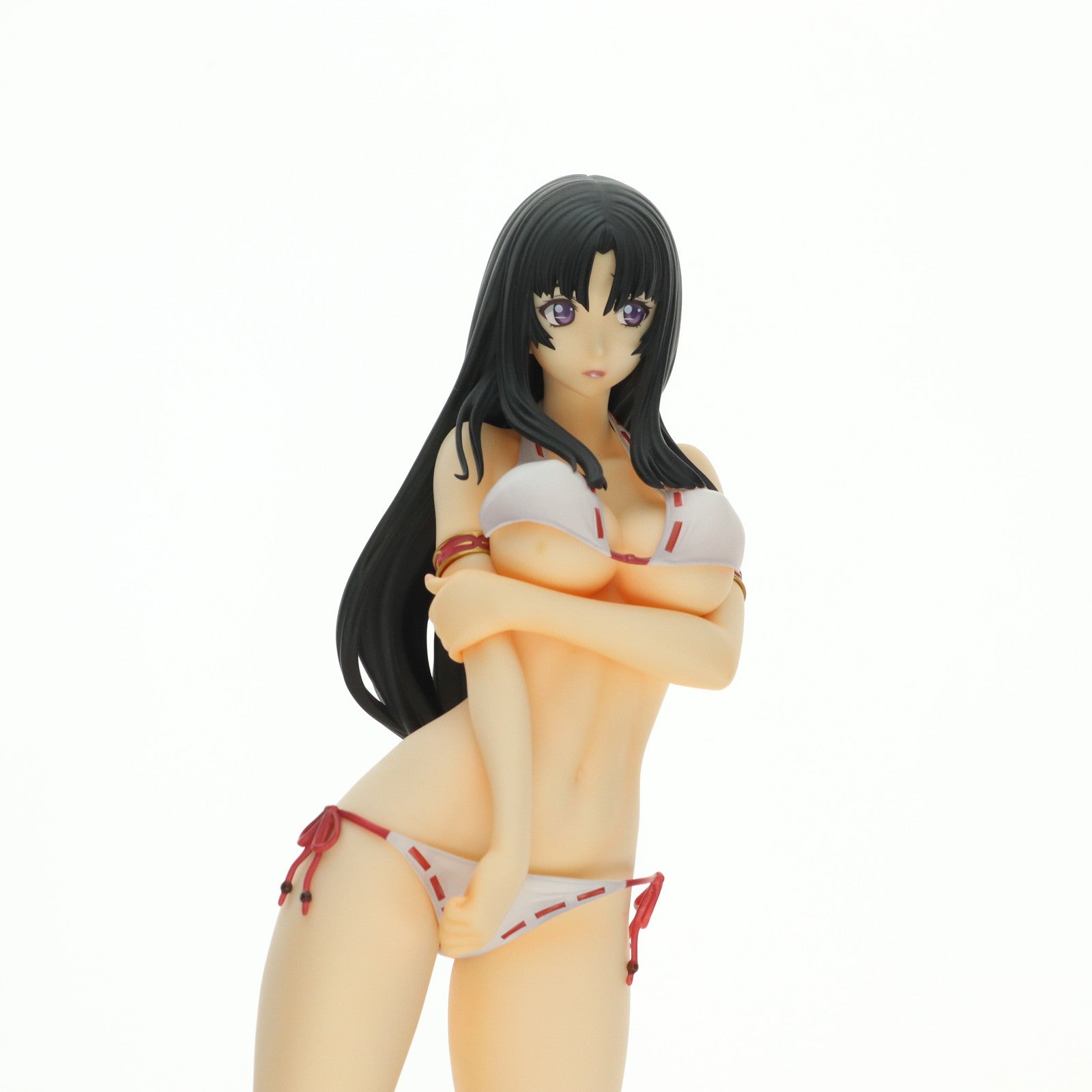 中古即納】[FIG]武者巫女 トモエ クイーンズブレイド 美しき闘士たち 1/6 完成品 フィギュア(PVC203) オーキッドシード