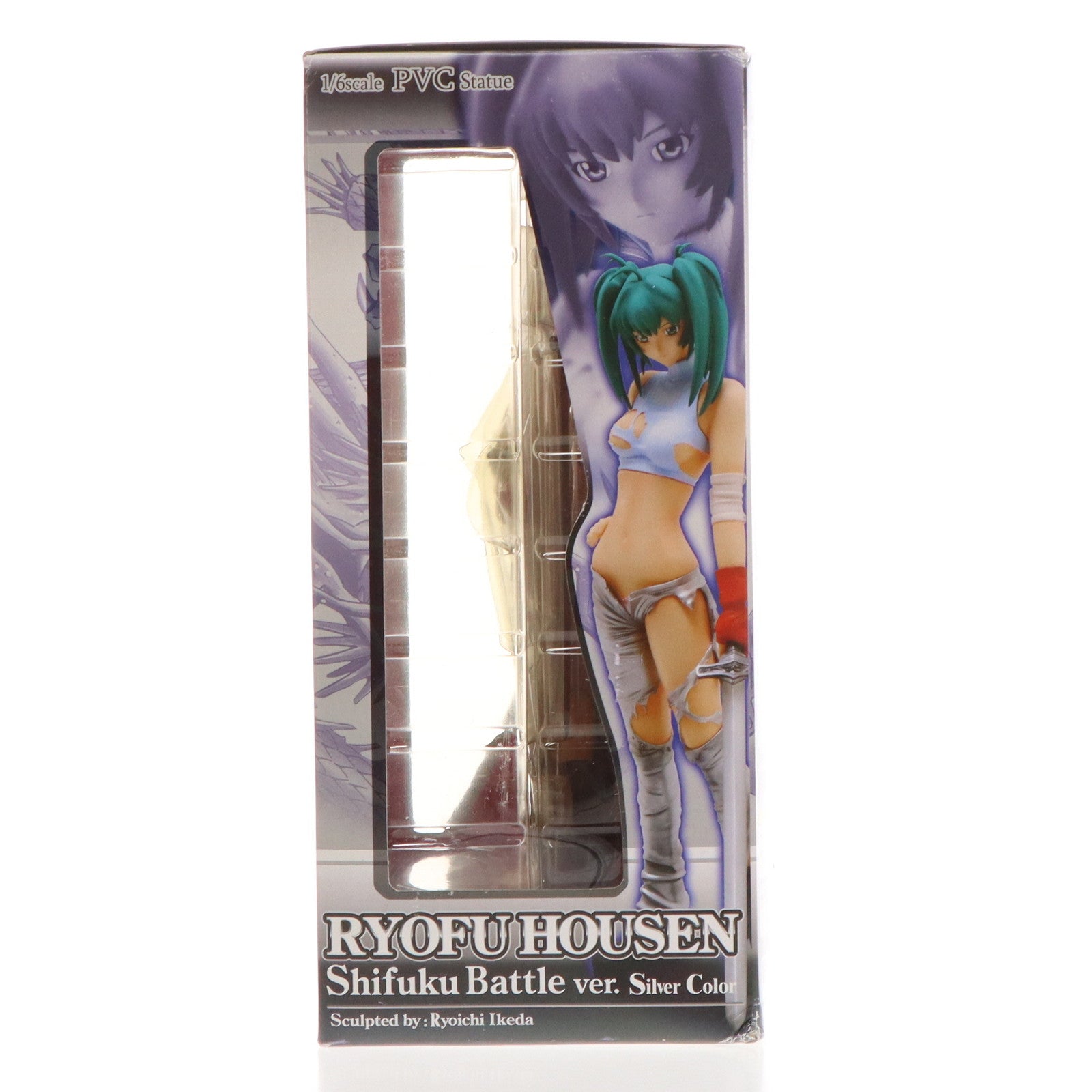 【中古即納】[FIG]呂布奉先(りょふほうせん) 〜私服バトルver.〜 シルバーカラー 一騎当千 1/6 完成品 フィギュア グリフォンエンタープライズ(20090131)