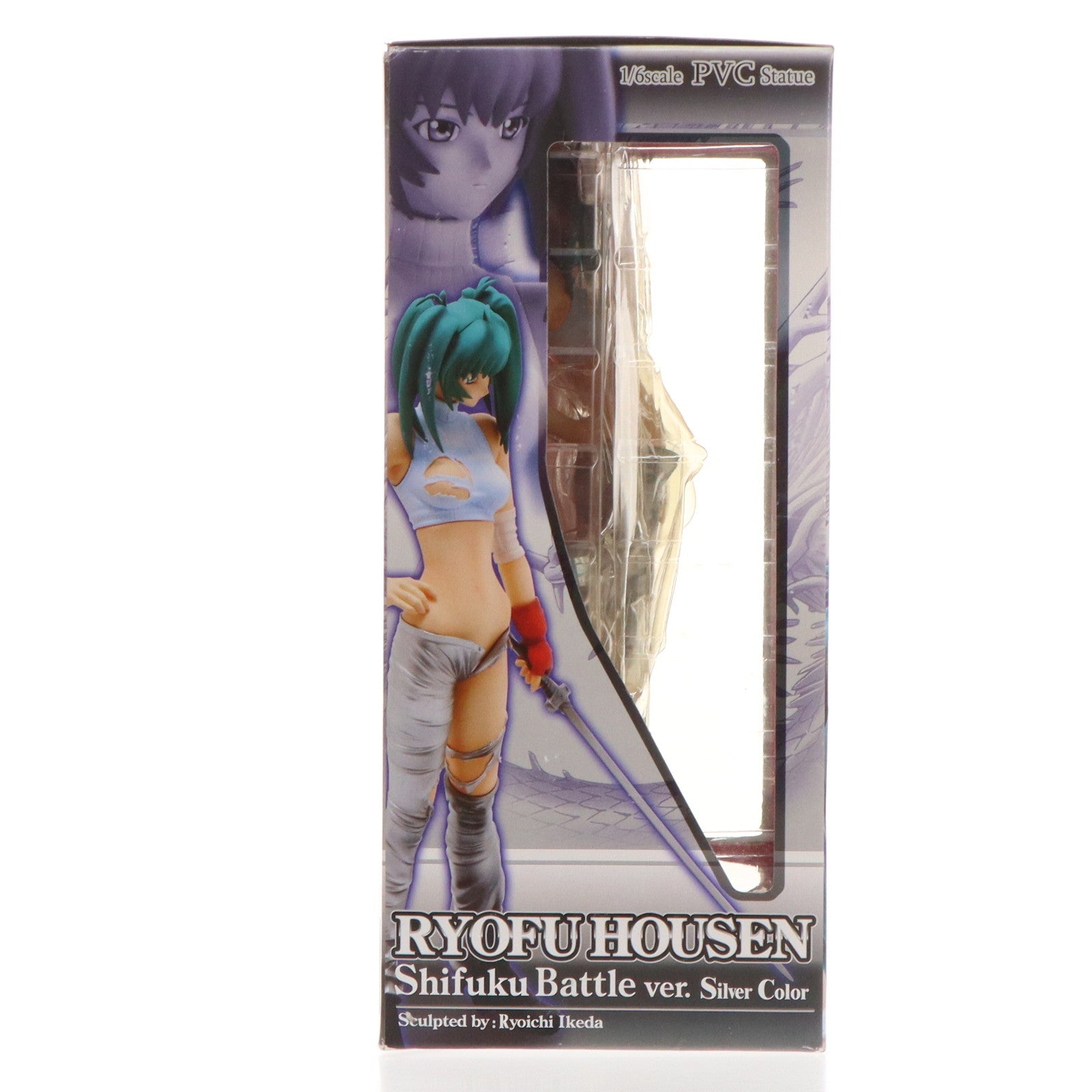 【中古即納】[FIG]呂布奉先(りょふほうせん) 〜私服バトルver.〜 シルバーカラー 一騎当千 1/6 完成品 フィギュア グリフォンエンタープライズ(20090131)