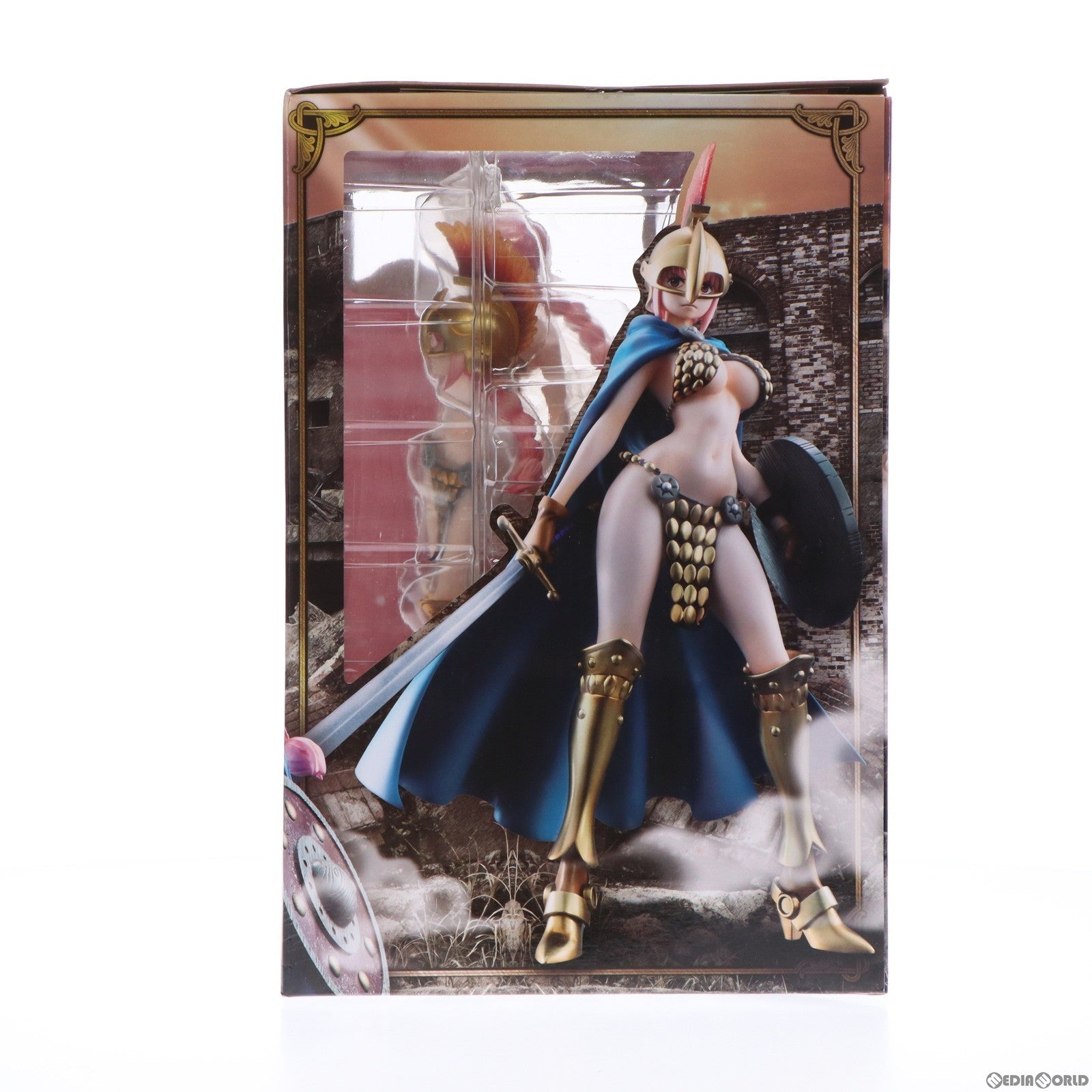 中古即納】[FIG]Portrait.Of.Pirates P.O.P Sailing Again 剣闘士 レベッカ 【限定復刻版】 ONE PIECE (ワンピース) 1/8 完成品 フィギュア 宮沢模型流通限定 メガハウス