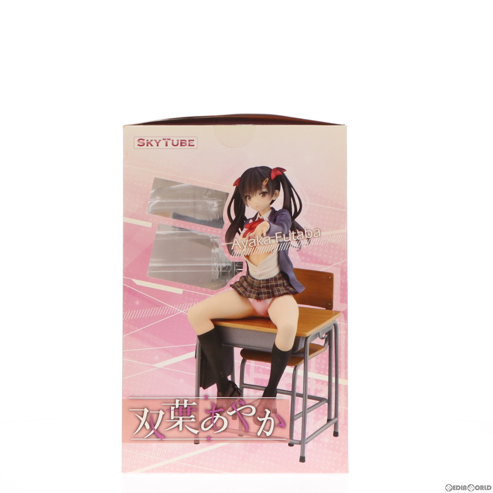 【中古即納】[FIG]双葉あやか illustration by saitom いっしょにしよ 1/7 完成品 フィギュア(AX-1019)  SkyTube(スカイチューブ)(20170802)