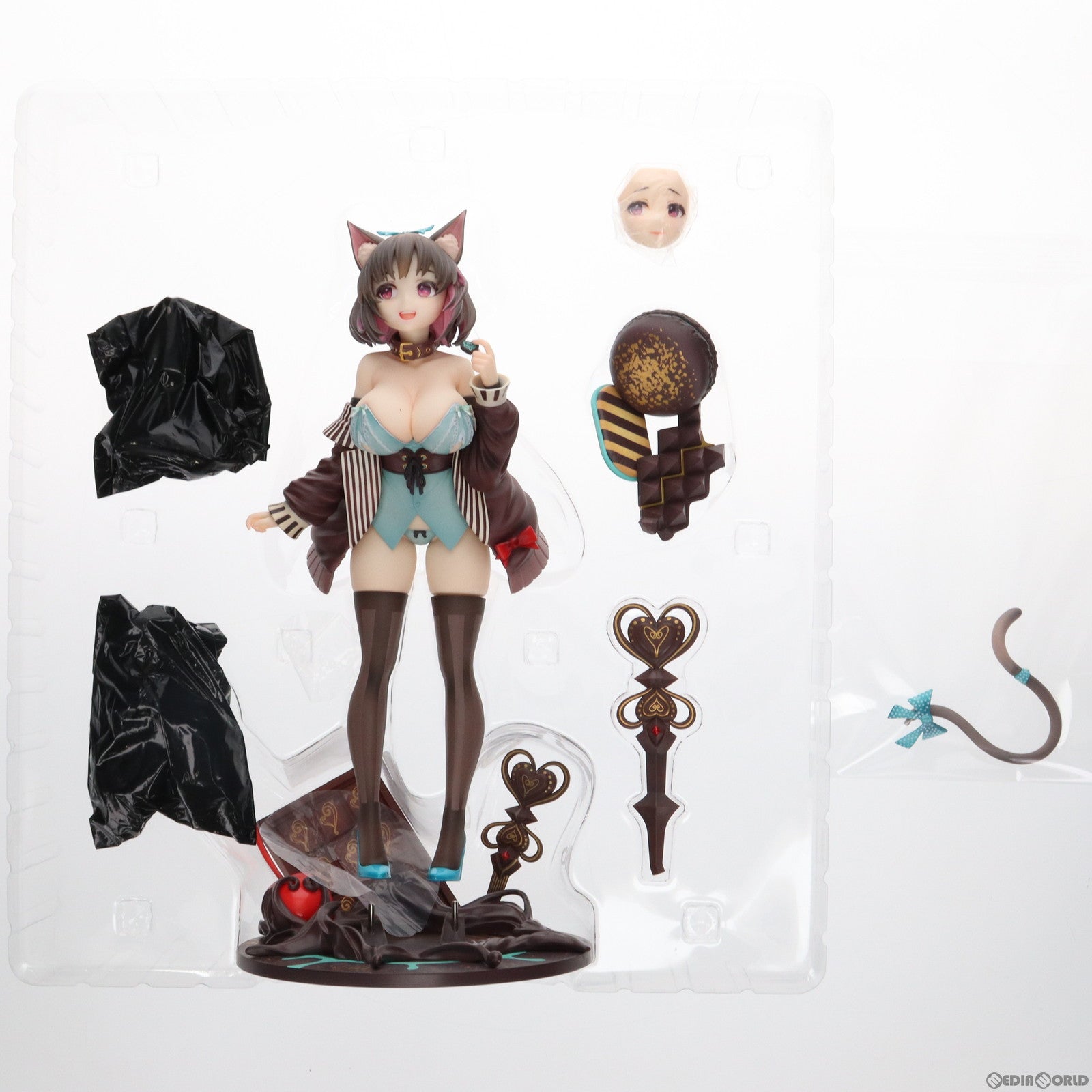 【中古即納】[FIG]ネイティブキャラクターズコレクション モーヴ yaman**氏オリジナルキャラクター 1/6 完成品 フィギュア ネイティブオンラインストア&FANZA限定 ロケットボーイ/ネイティブ(20220831)