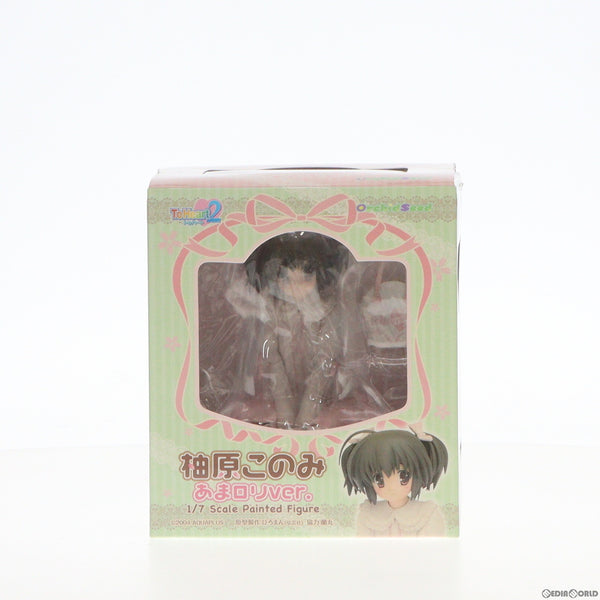 中古即納】[FIG]1/7PVC塗装済み完成品 柚原このみ あまロリver.「ToHeart2」 フィギュア オーキッドシード