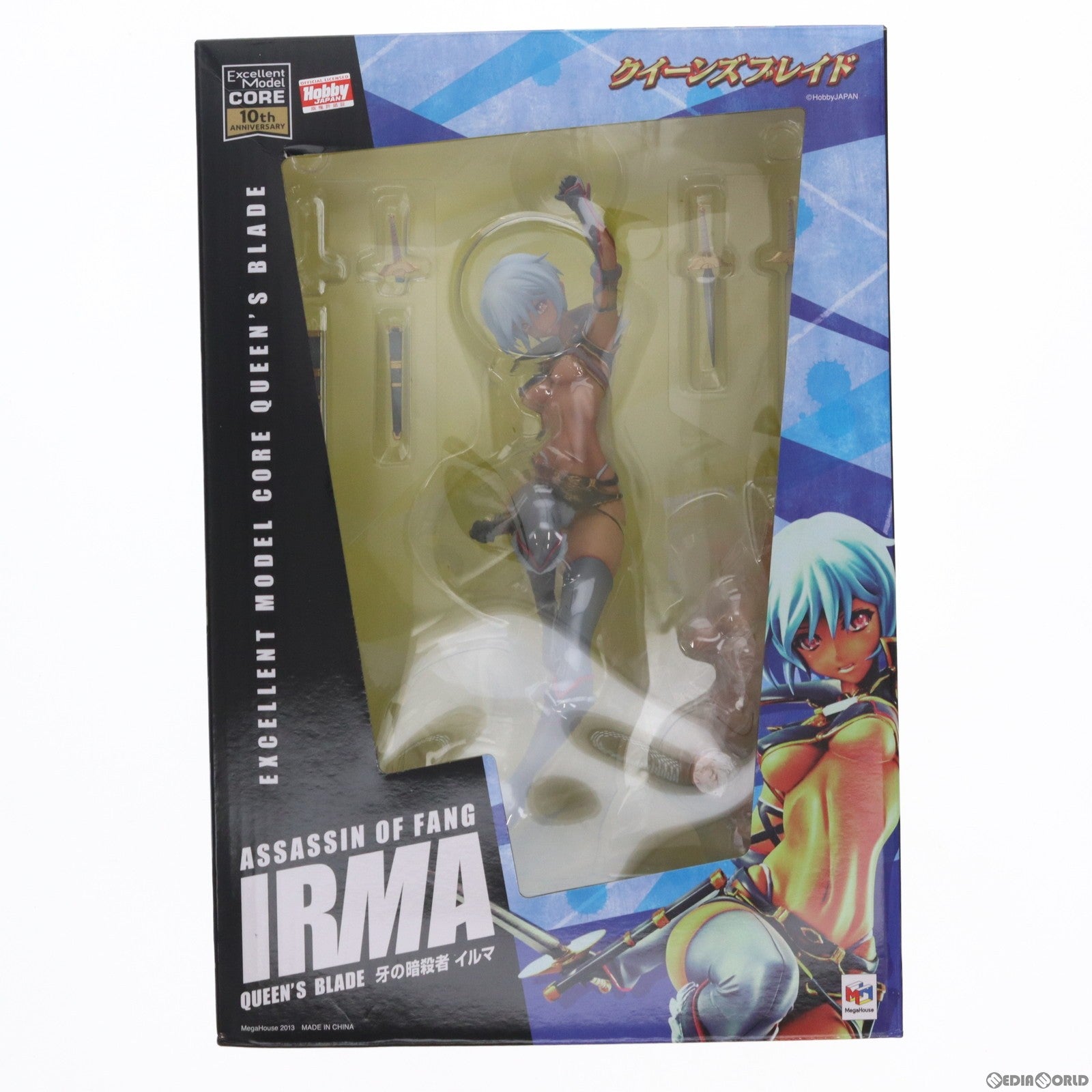 【中古即納】[FIG]エクセレントモデルCORE 牙の暗殺者イルマ クイーンズブレイドP-11 1/8 完成品 フィギュア メガハウス(20130731)