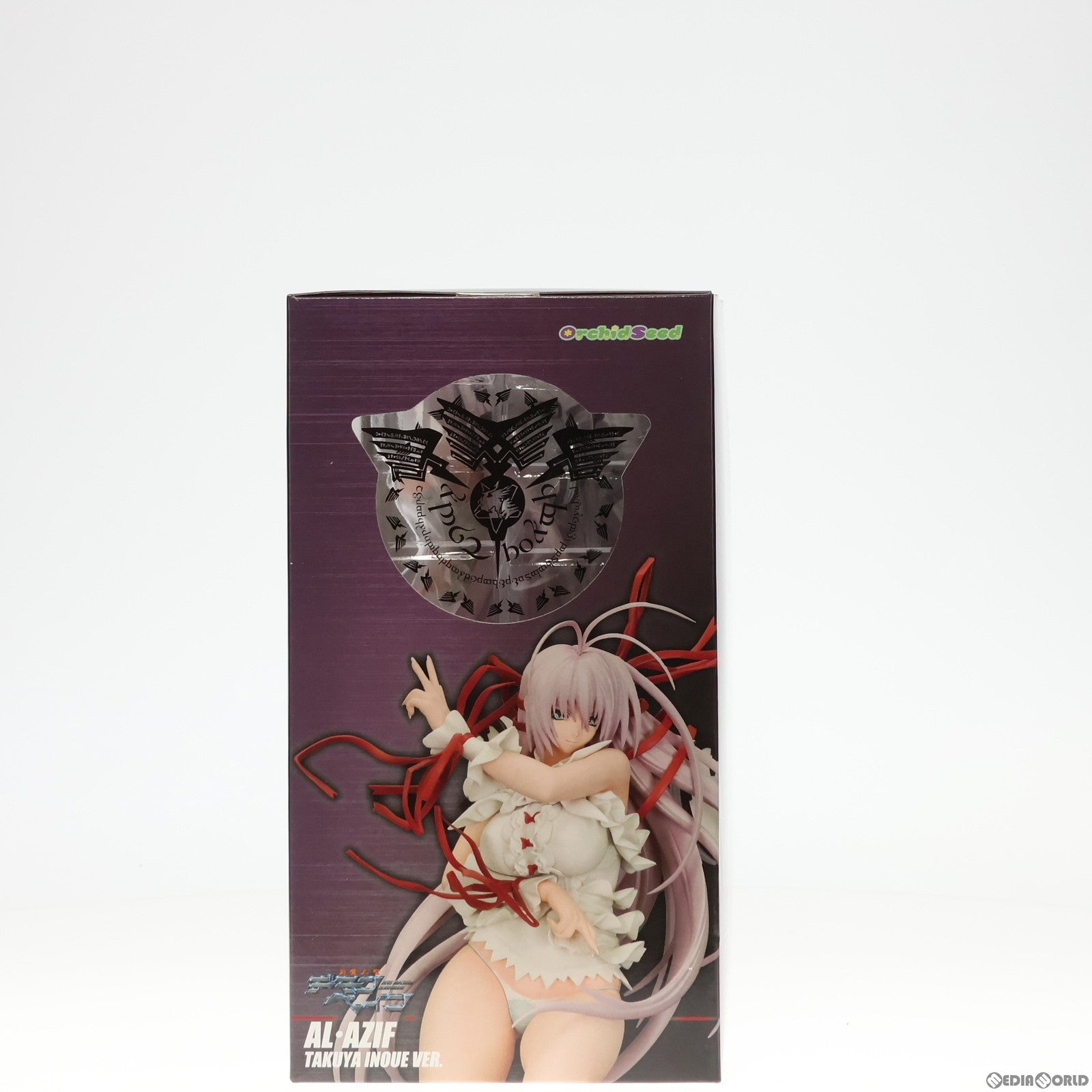 中古即納】[FIG]アル・アジフxいのうえたくやver. EVENT LIMITED EDITION 斬魔大聖デモンベイン 1/7 完成品 フィギュア  ワンフェス2010夏限定 オーキッドシード