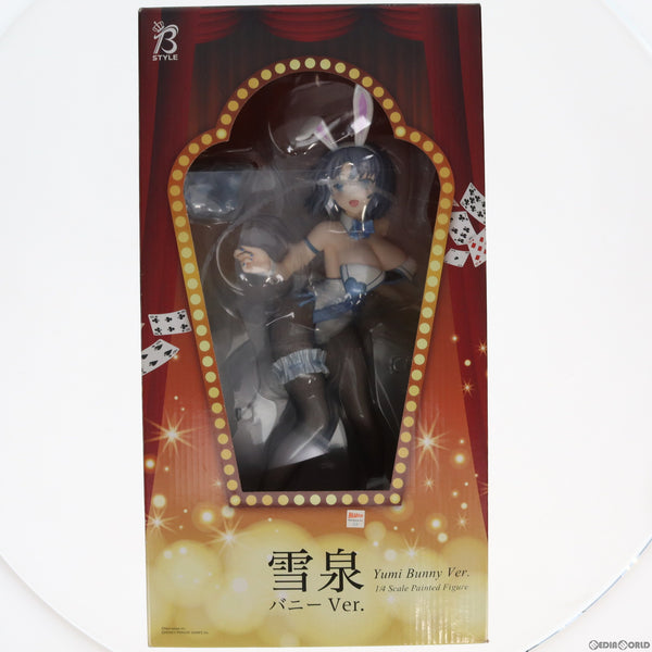 【中古即納】[FIG]雪泉(ゆみ) バニーVer. シノビマスター 閃乱カグラ NEW LINK 1/4 完成品 フィギュア  FREEing(フリーイング)