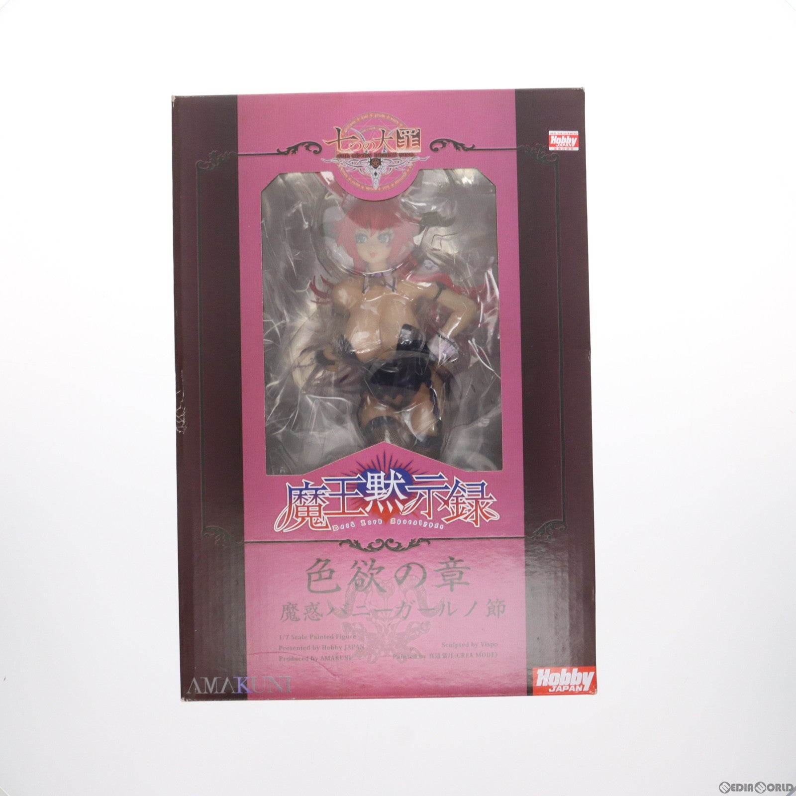 【中古即納】[FIG]アスモデウス 色欲の章 魔惑バニーガール ノ節 限定版 七つの大罪 魔王黙示録 1/7 完成品 フィギュア ホビージャパン誌上通販&オンラインショップ限定 ホビージャパン/AMAKUNI(アマクニ)(20150131)