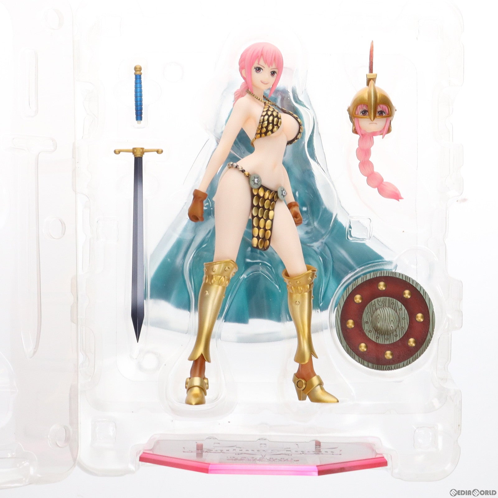 【中古即納】[FIG] Portrait.Of.Pirates P.O.P Sailing Again 剣闘士レベッカ ONE PIECE(ワンピース) 1/8 完成品 フィギュア メガハウス(20140830)