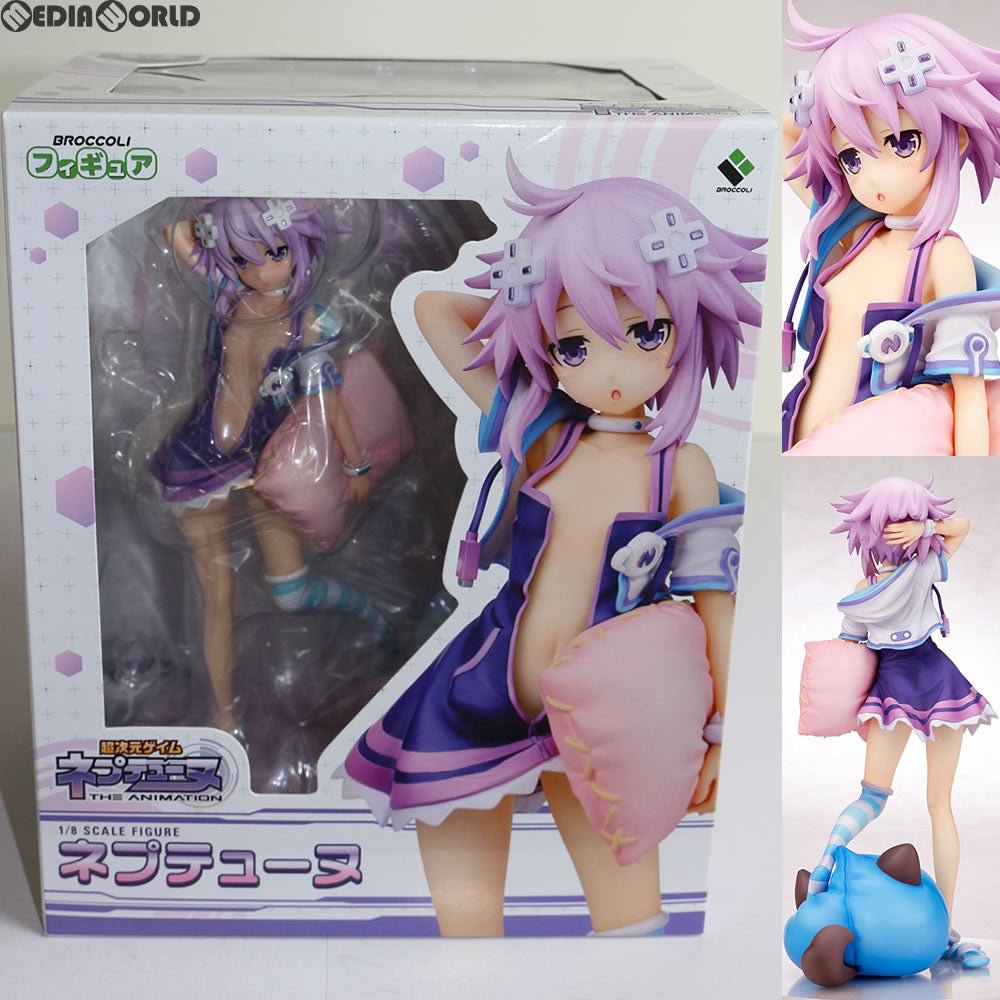 【中古即納】[FIG]ネプテューヌ 超次元ゲイム ネプテューヌ 1/8 完成品 フィギュア ブロッコリー(20170728)