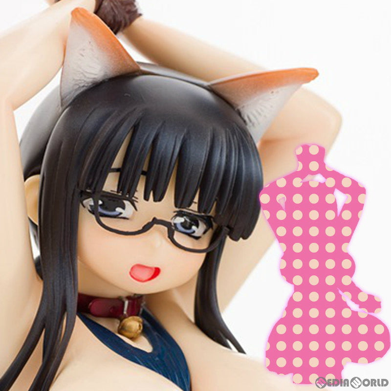 【中古即納】[FIG]アキラちゃん スク水ねこみみver. むちプリ 1/6 完成品 フィギュア 岡山フィギュア・エンジニアリング(20160115)