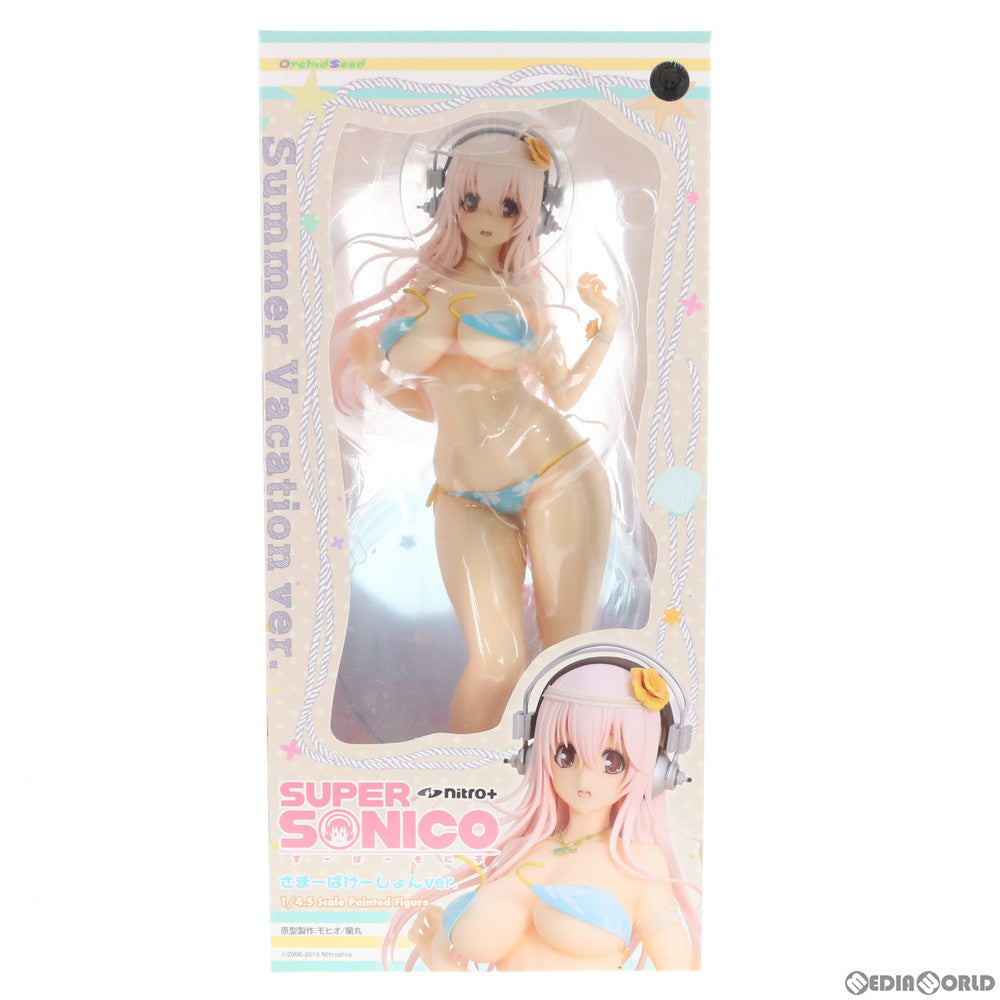 【中古即納】[FIG]すーぱーそに子 さまーばけーしょんver. 1/4.5 完成品 フィギュア(PVC178) オーキッドシード(20200112)