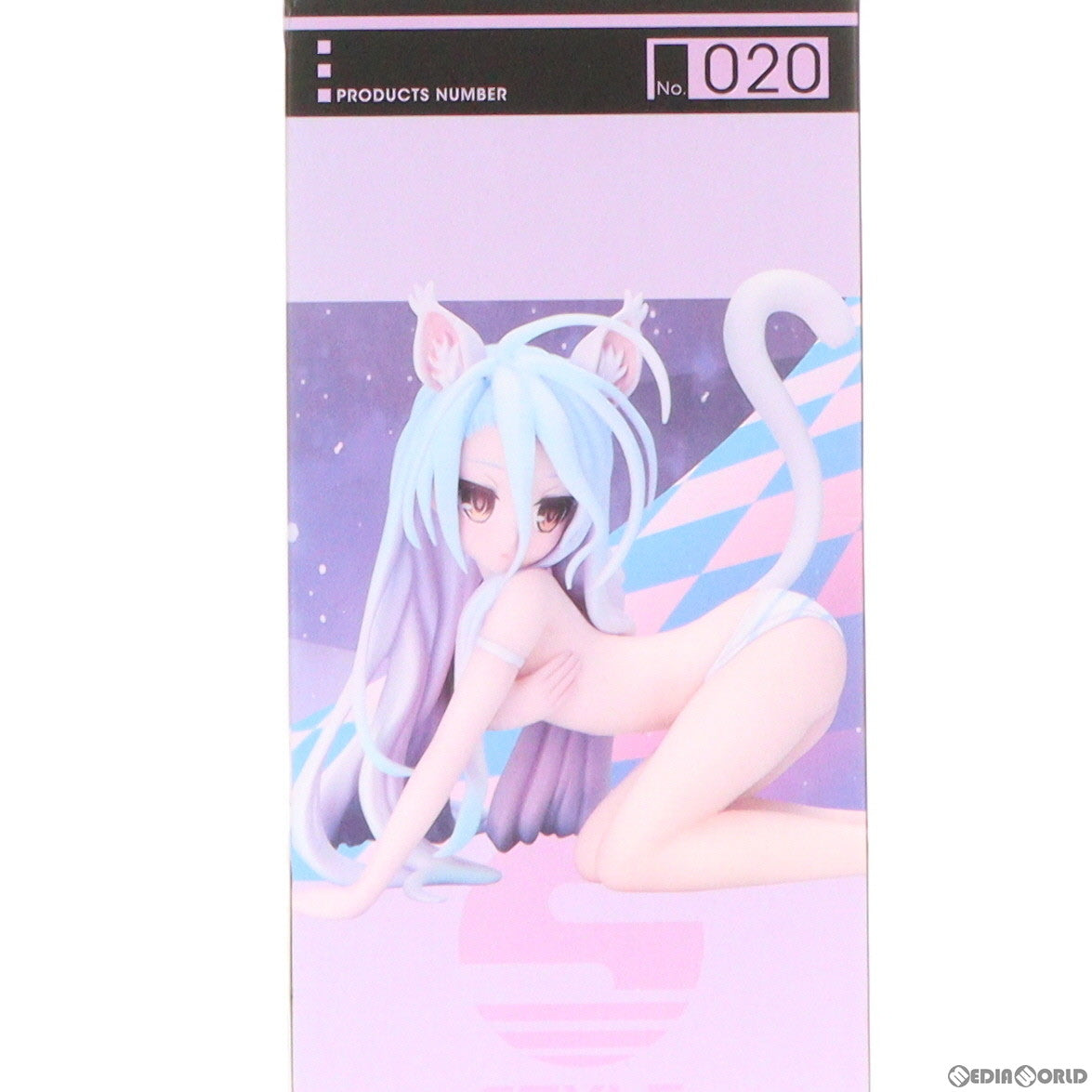 【中古即納】[FIG] 白(しろ) ネコVer. ノーゲーム・ノーライフ 1/12 塗装済組み立て品 フィギュア FREEing(フリーイング) (20180921)