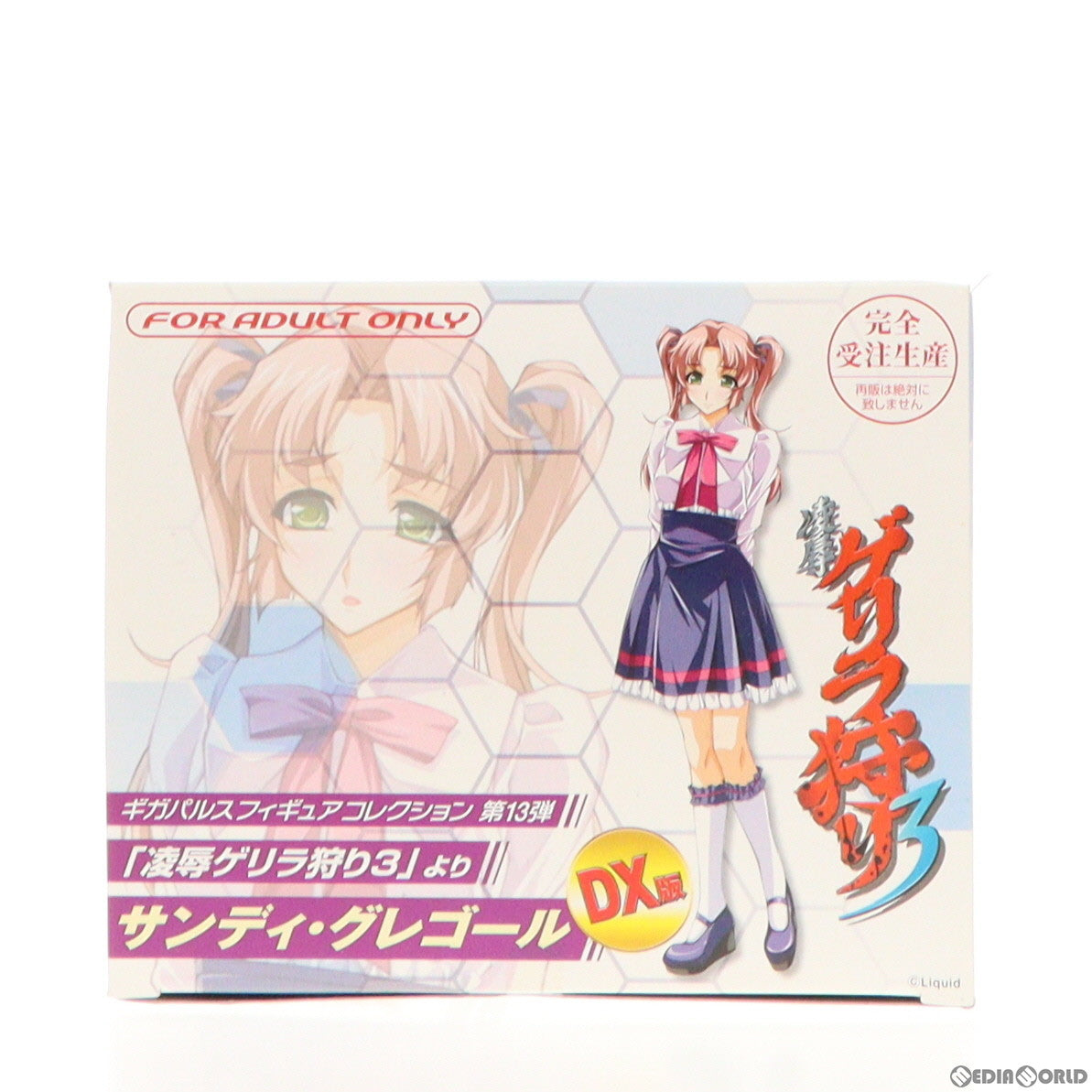 【中古即納】[FIG]ギガパルスフィギュアコレクション 第13弾 サンディ・グレゴール DX版 凌辱ゲリラ狩り3 1/8 完成品 フィギュア ギガパルス(20081028)