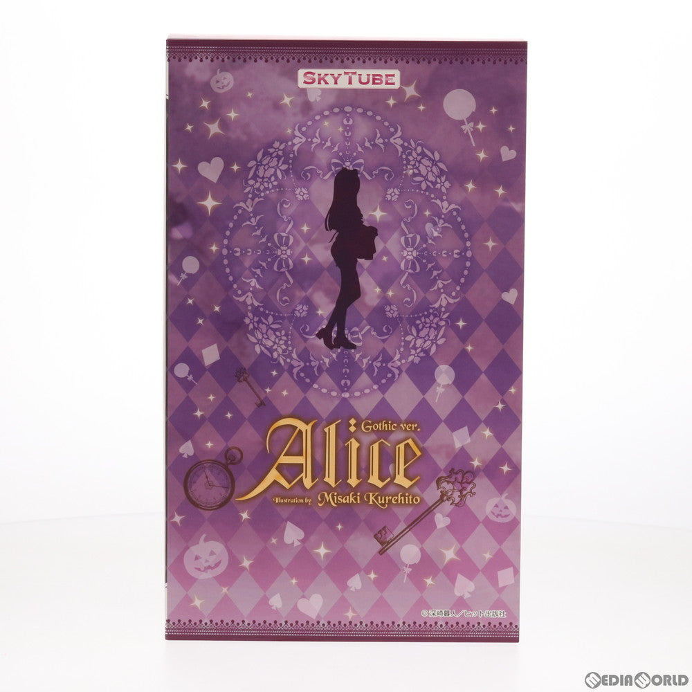 【中古即納】[FIG]Alice(アリス) illustration by 深崎暮人 Gothic ver. コミック阿吽 1/6 完成品 フィギュア(AX-1171) SkyTube(スカイチューブ)(20210226)