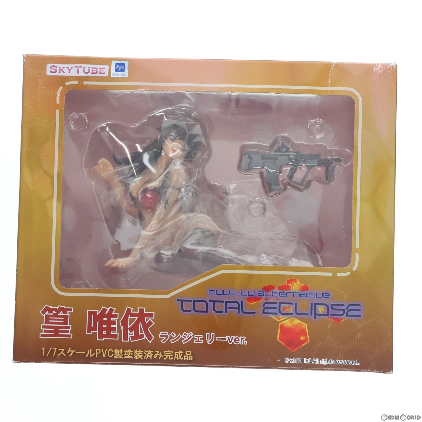 中古即納】[FIG]篁唯依(たかむらゆい) ランジェリーver. マブラヴ オルタネイティヴ トータル・イクリプス 1/7 完成品 フィギュア(AX-0052)  SkyTube(スカイチューブ)