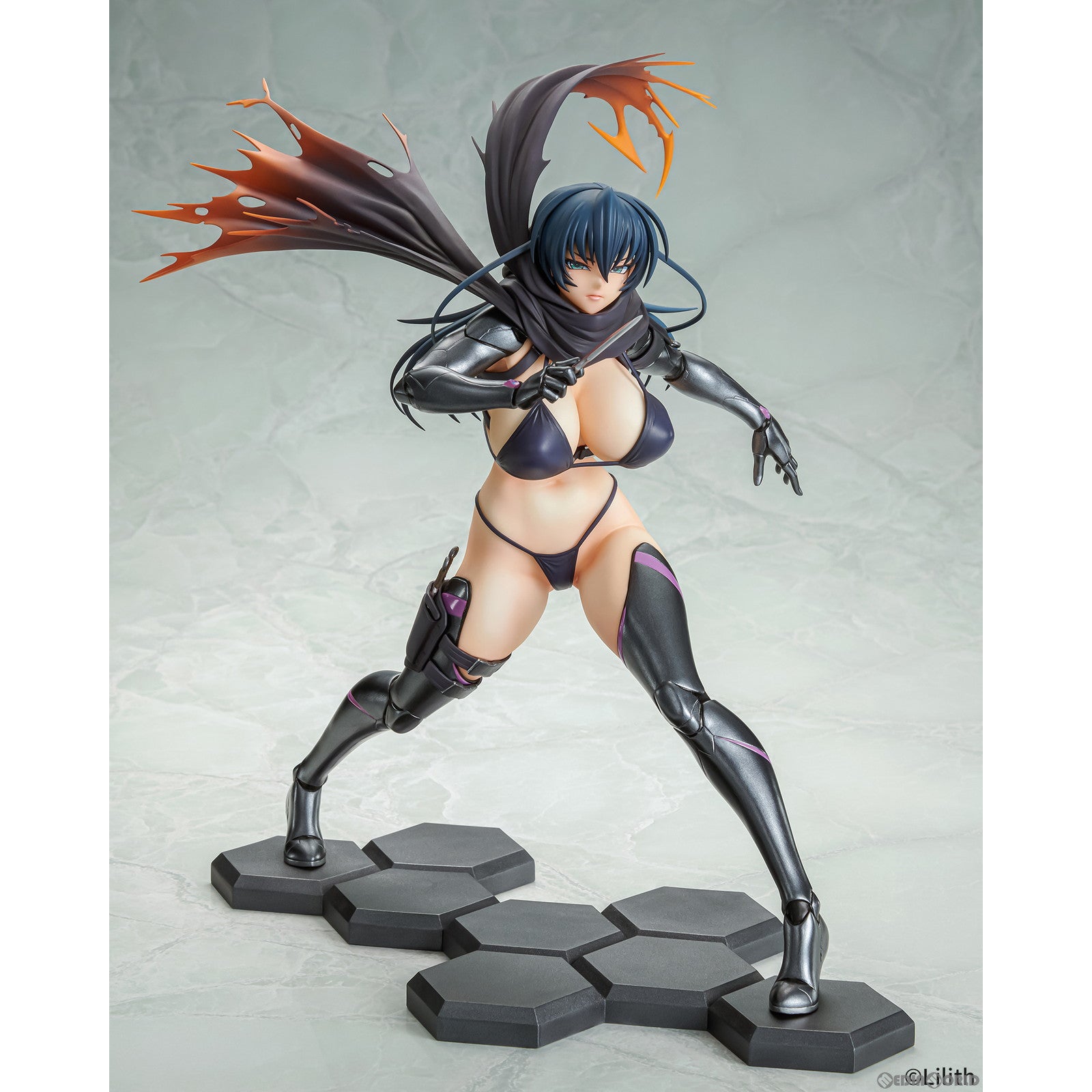 【中古即納】[FIG]クローンアサギ 対魔忍RPGX 1/6 完成品 フィギュア Q-six(キューシックス)(20231022)