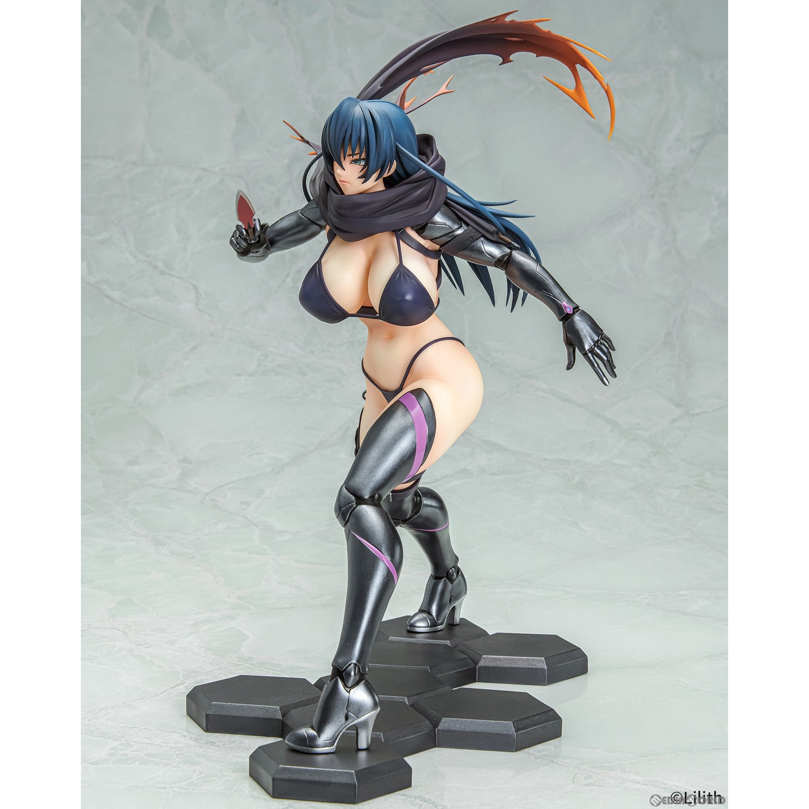 【中古即納】[FIG]クローンアサギ 対魔忍RPGX 1/6 完成品 フィギュア Q-six(キューシックス)(20231022)