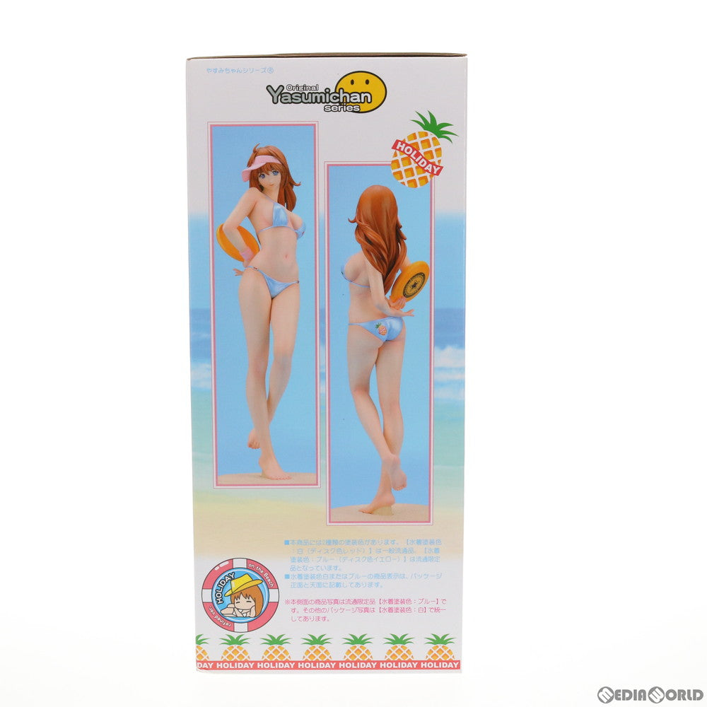 【中古即納】[FIG]やすみちゃんシリーズ ホリディ ～on the Beach～ refined ver. (水着塗装色 白) 1/5.5 完成品 フィギュア クルシマ製作所(20110731)