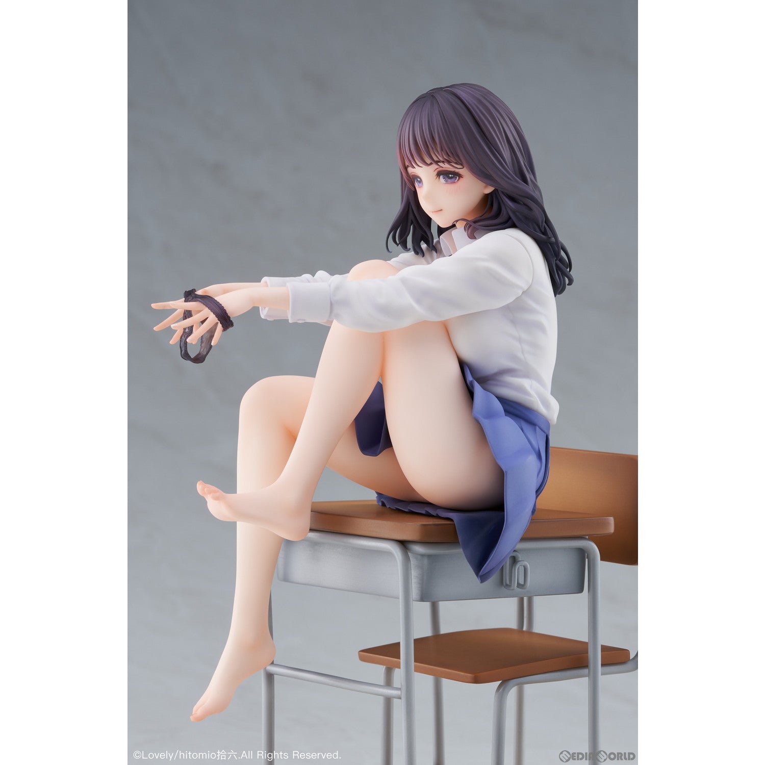 中古即納】[FIG]風薫る - 放課後 Illustrated by hitomio拾六 1/6 完成品 フィギュア Lovely(ラブリー)