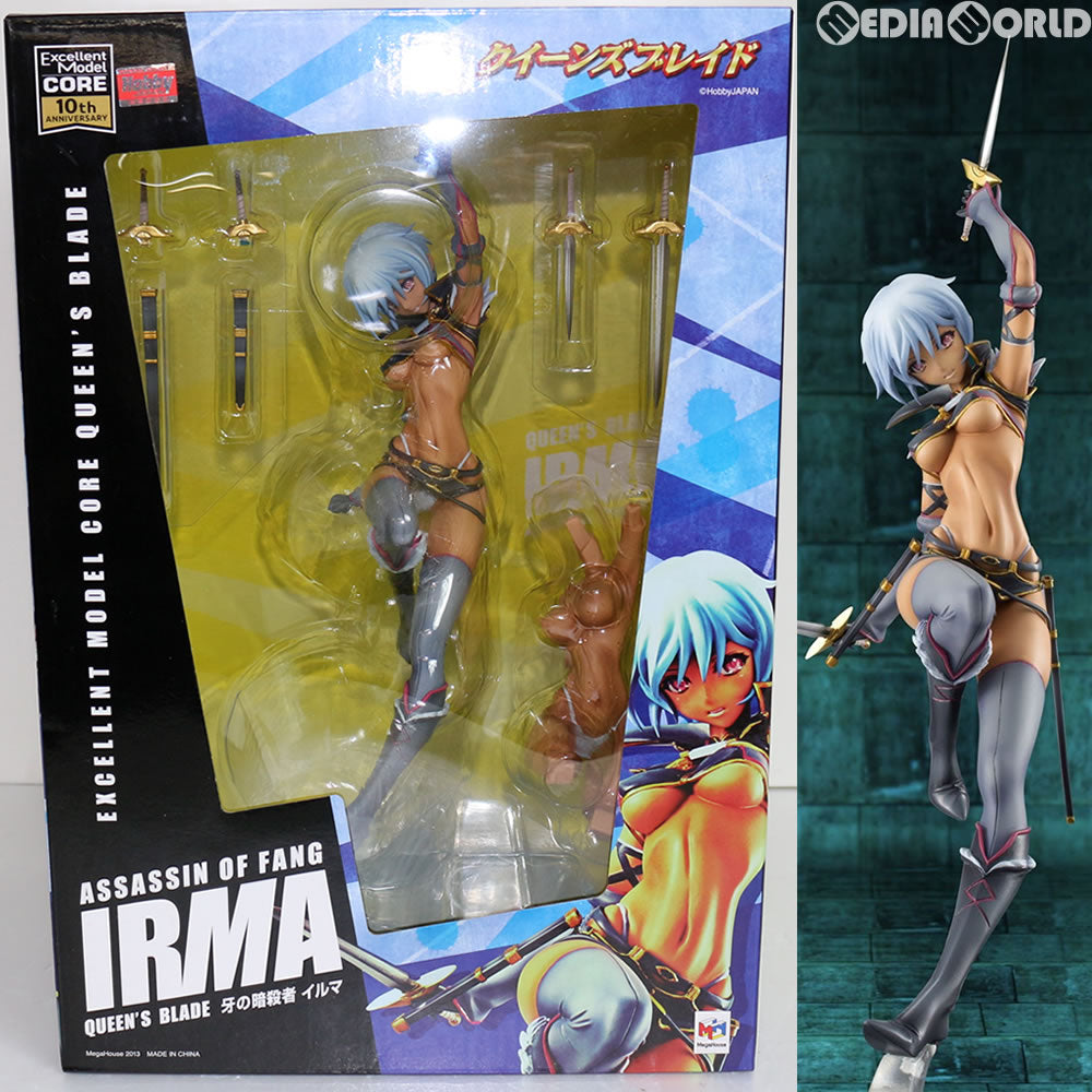 【中古即納】[FIG]エクセレントモデル CORE 牙の暗殺者イルマ クイーンズブレイド P-11 1/8 完成品 フィギュア メガハウス(20130801)