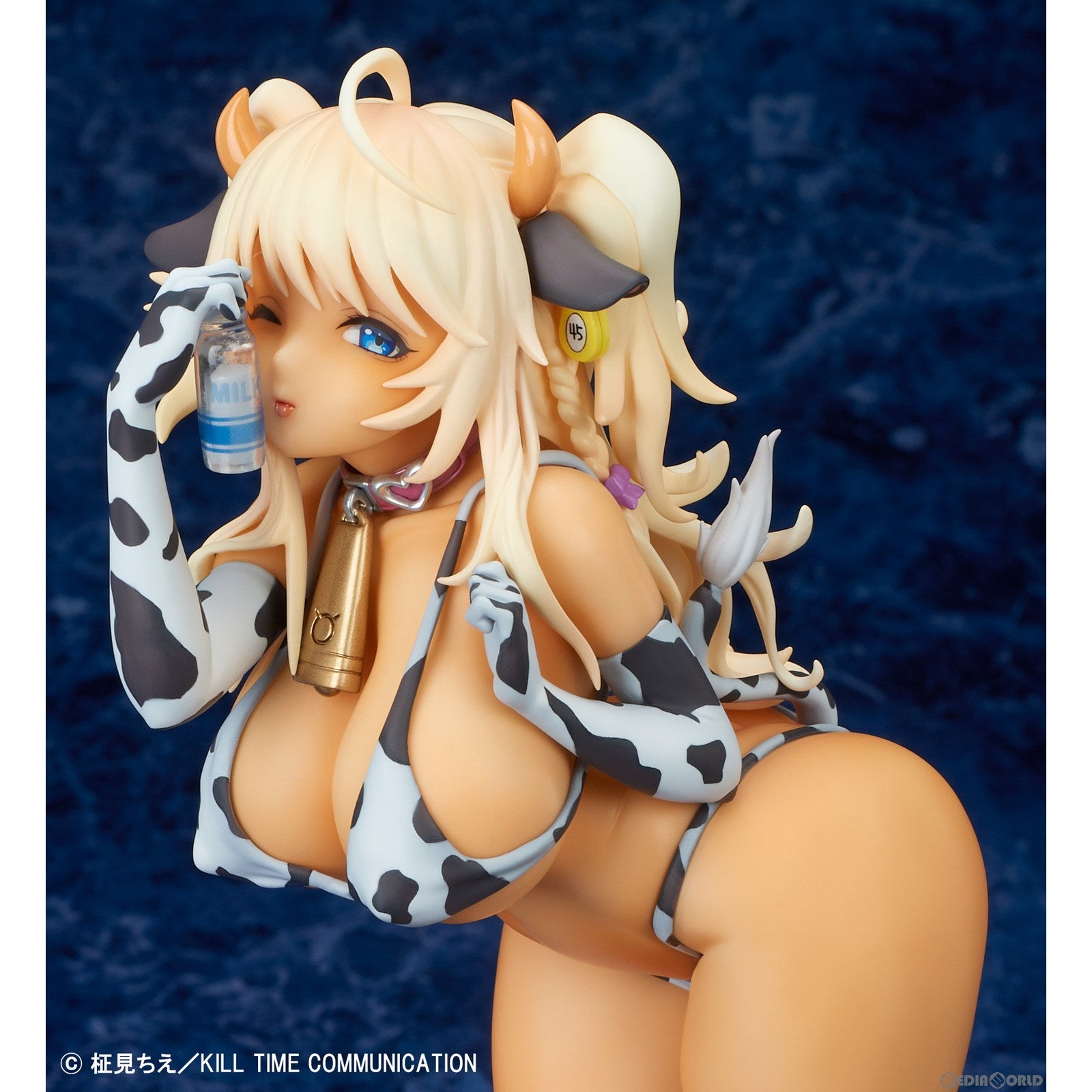 【中古即納】[FIG]爆乳牛娘 牛尾メグ(うしおめぐ) illustrated by 柾見ちえ コミックアンリアルVol.85 1/6 完成品 フィギュア レチェリー(20230712)