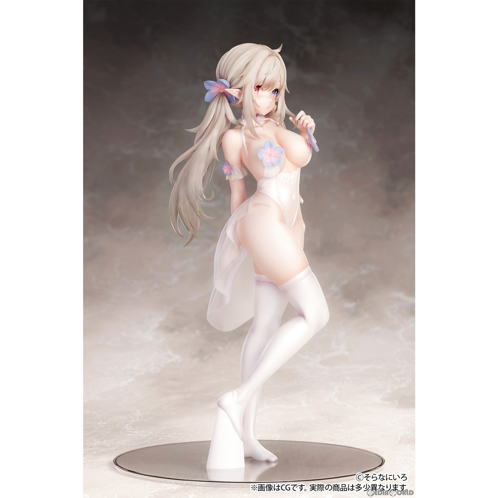 【中古即納】[FIG](再販)そらなにいろ イラスト 「純白エロフ」 1/6 完成品 フィギュア B´full FOTS JAPAN(ビーフルフォトスジャパン)(20230930)