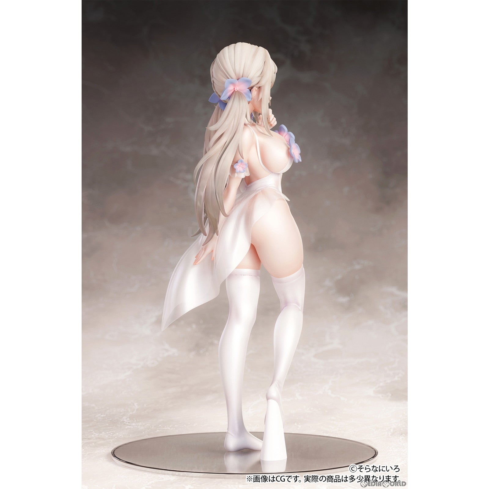 【中古即納】[FIG](再販)そらなにいろ イラスト 「純白エロフ」 1/6 完成品 フィギュア B´full FOTS JAPAN(ビーフルフォトスジャパン)(20230930)