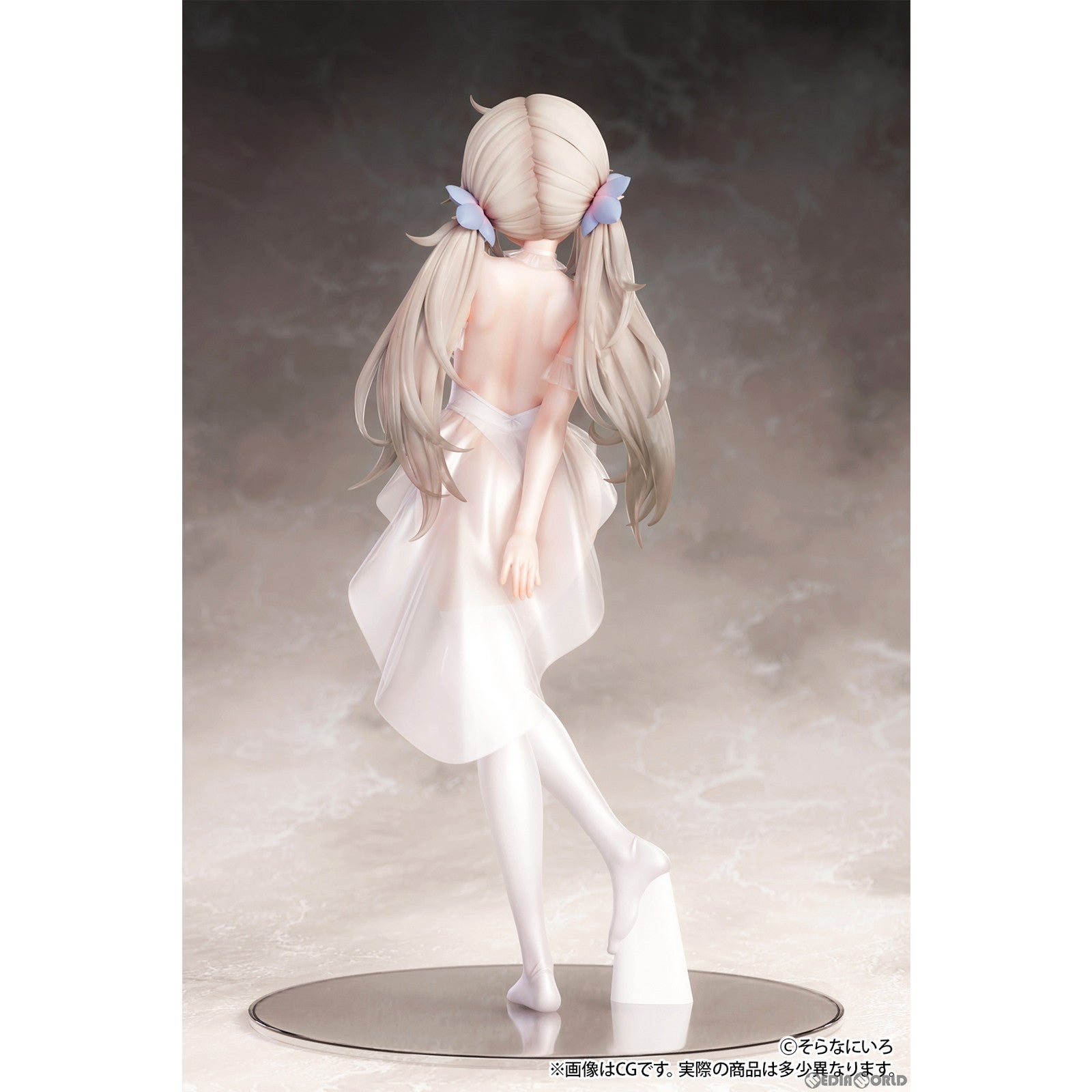 【中古即納】[FIG](再販)そらなにいろ イラスト 「純白エロフ」 1/6 完成品 フィギュア B´full FOTS JAPAN(ビーフルフォトスジャパン)(20230930)