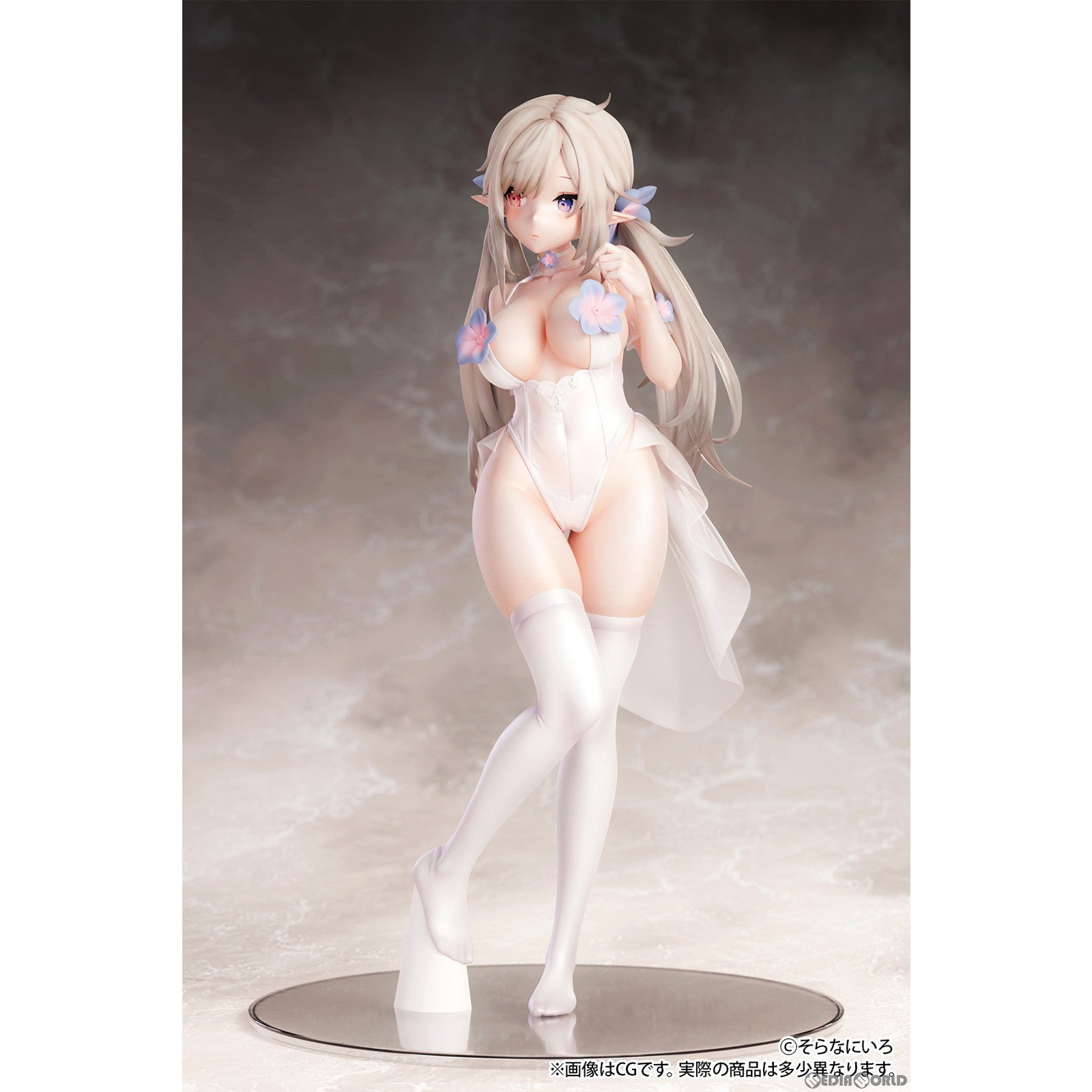 【中古即納】[FIG](再販)そらなにいろ イラスト 「純白エロフ」 1/6 完成品 フィギュア B´full FOTS JAPAN(ビーフルフォトスジャパン)(20230930)