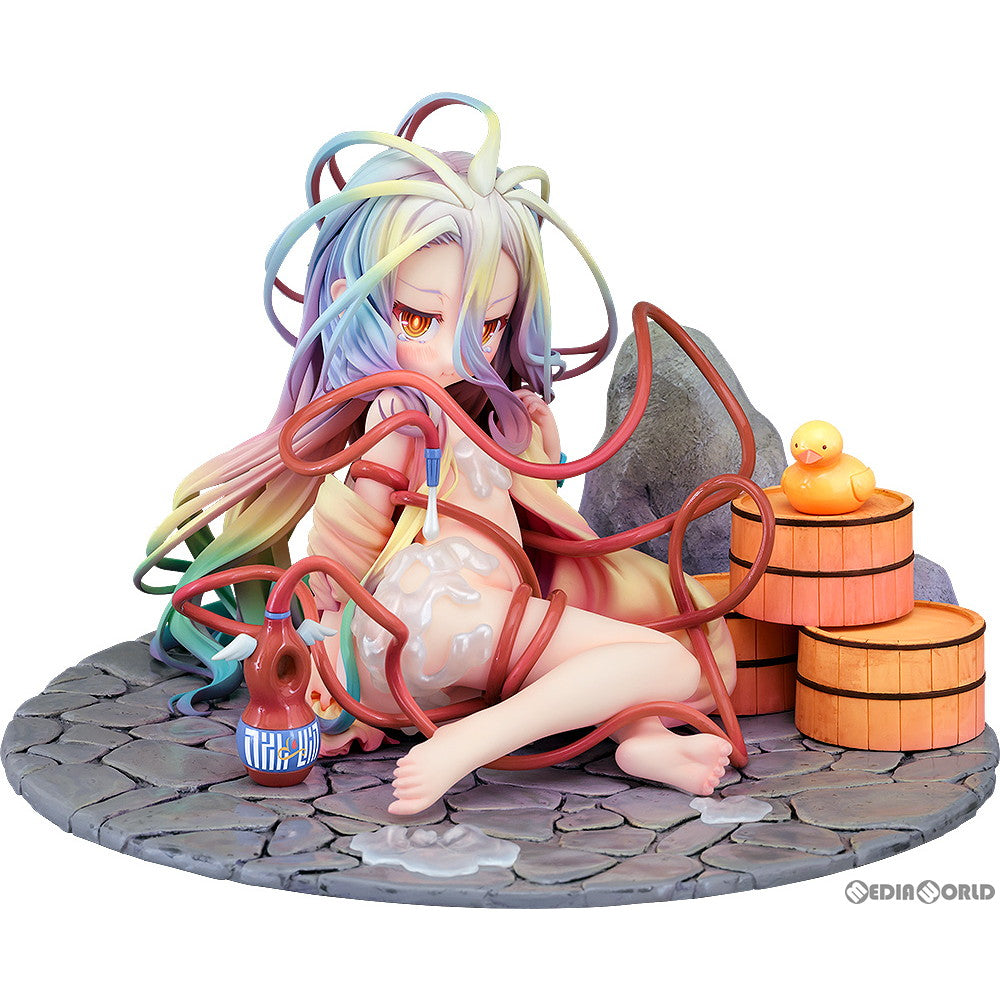 【中古即納】[FIG]白(しろ) 温泉Ver. ノーゲーム・ノーライフ 1/7 完成品 フィギュア Phat!(ファット・カンパニー)(20240627)