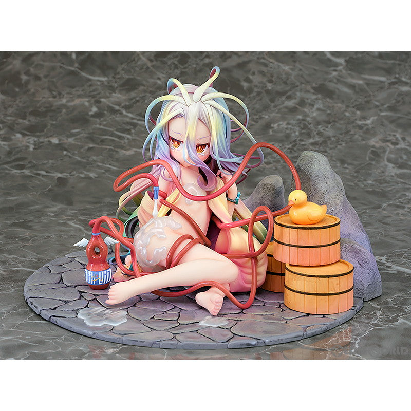 【中古即納】[FIG]白(しろ) 温泉Ver. ノーゲーム・ノーライフ 1/7 完成品 フィギュア Phat!(ファット・カンパニー)(20240627)