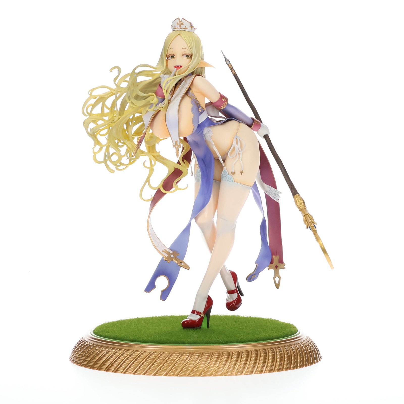 【中古即納】[FIG](再販)あみあみ限定特典6種付属 エルフ村 第4村人 プリシラ アンテナショップ限定版 1/6 完成品 フィギュア ヴェルテクス(20200630)