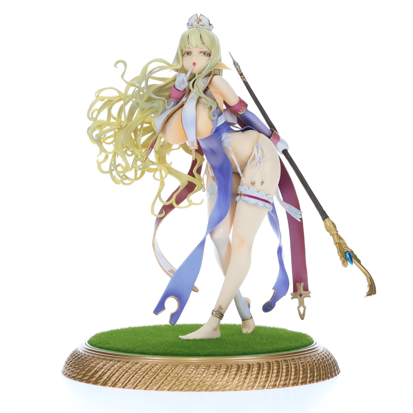 【中古即納】[FIG](再販)あみあみ限定特典6種付属 エルフ村 第4村人 プリシラ アンテナショップ限定版 1/6 完成品 フィギュア ヴェルテクス(20200630)