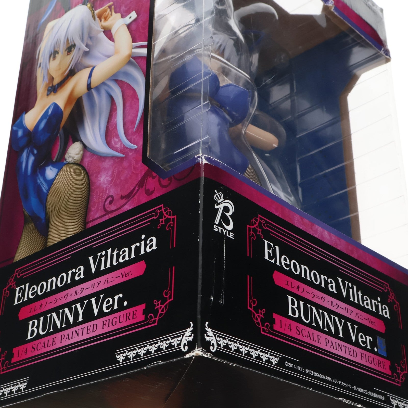 【中古即納】[FIG]エレオノーラ＝ヴィルターリア バニーVer. 魔弾の王と戦姫 1/4 完成品 フィギュア  FREEing(フリーイング)(20160729)