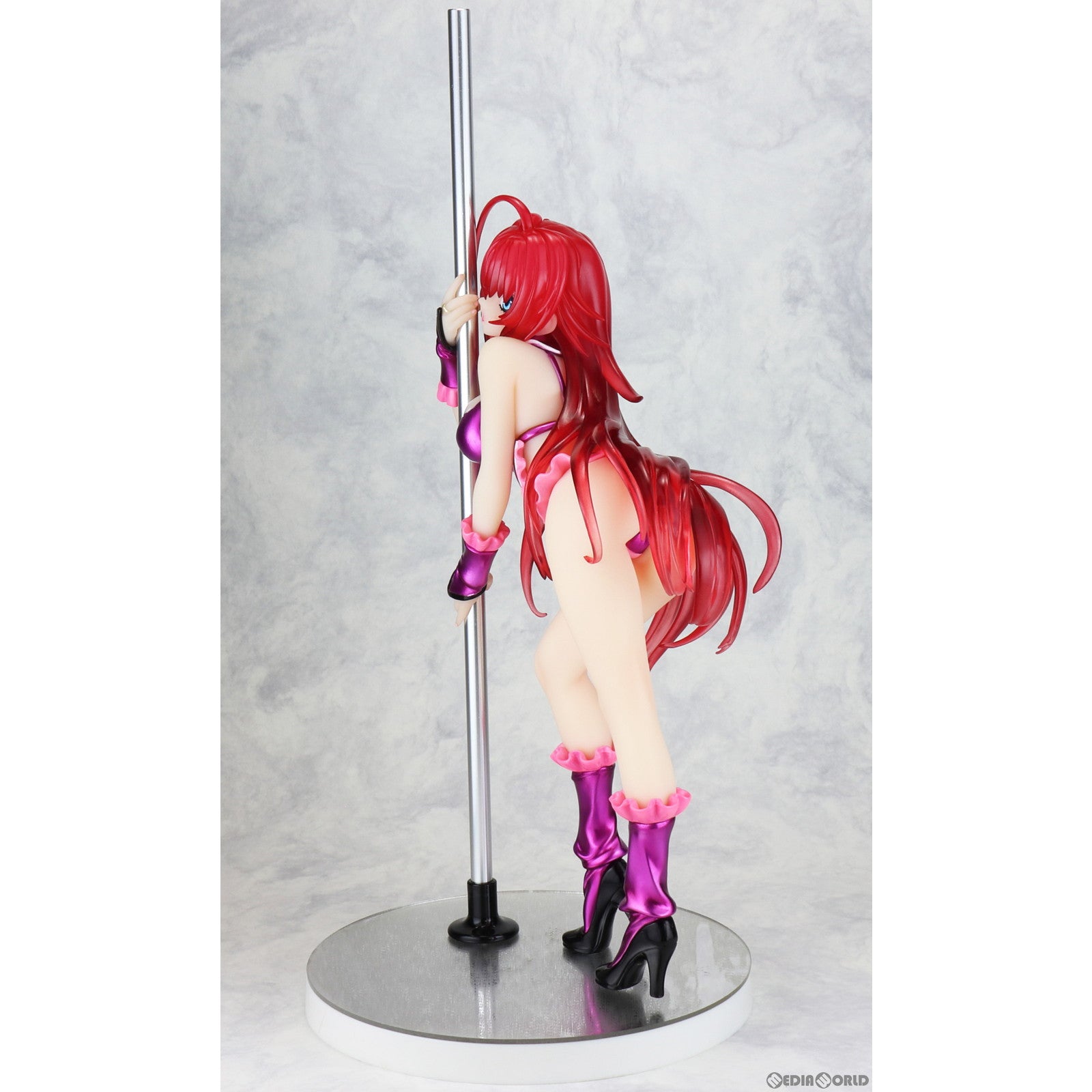 【中古即納】[FIG]リアス・グレモリー ポールダンスver.～Purple Color～ 1/7 ハイスクールD×D 完成品 フィギュア 回天堂(20221222)