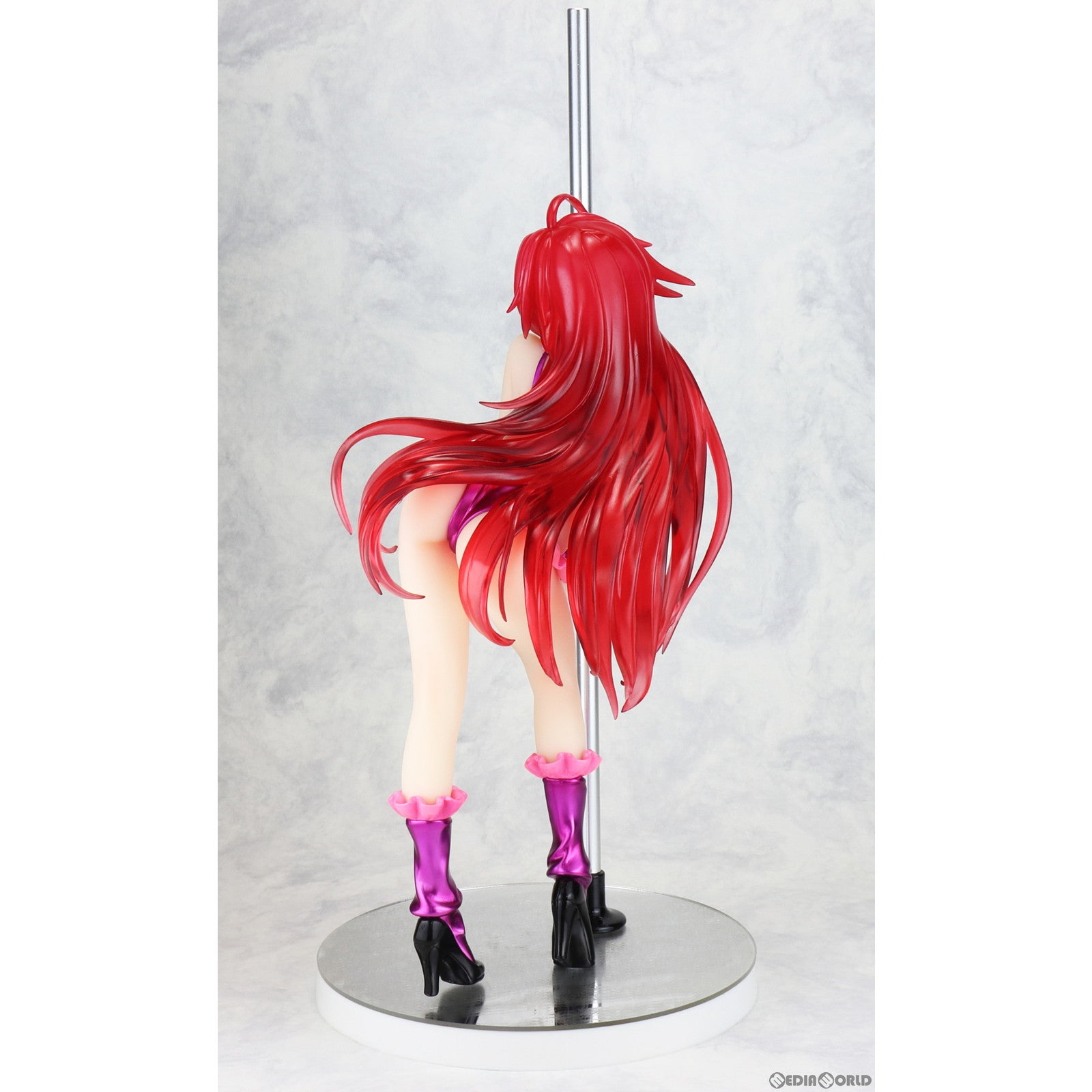 【中古即納】[FIG]リアス・グレモリー ポールダンスver.～Purple Color～ 1/7 ハイスクールD×D 完成品 フィギュア 回天堂(20221222)