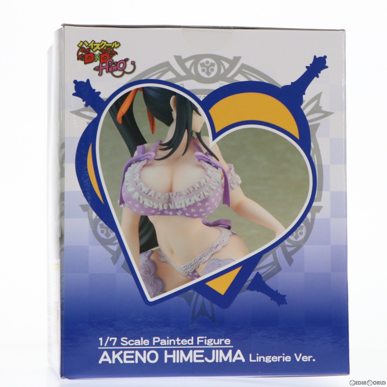 【中古即納】[FIG](再販)姫島朱乃(ひめじまあけの) ランジェリーVer. ハイスクールDxD HERO 1/7 完成品 フィギュア(BF048) ベルファイン(20220205)