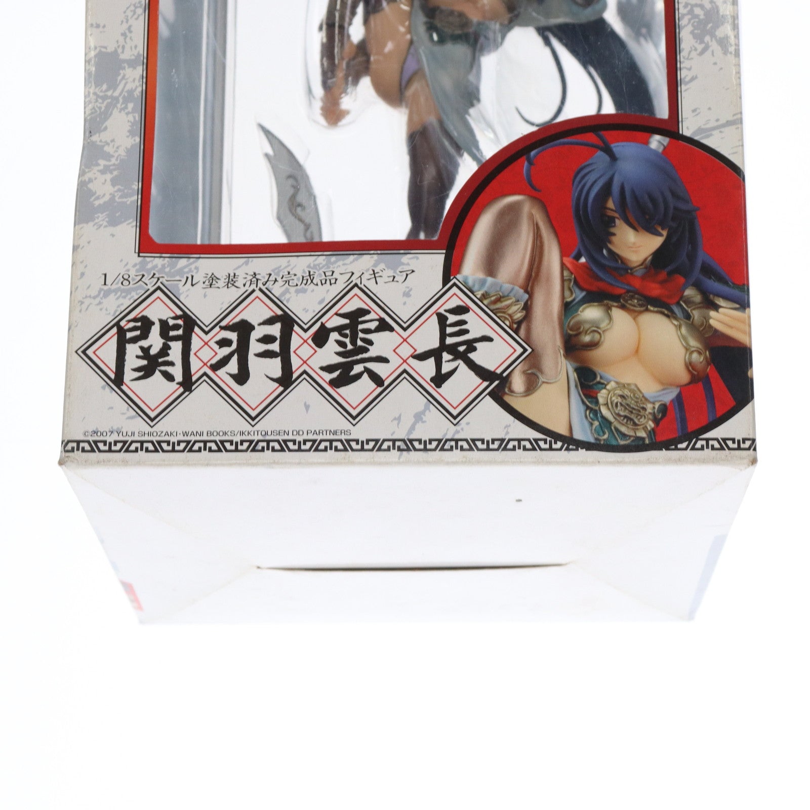 【中古即納】[FIG]SMC 関羽雲長(かんううんちょう) 一騎当千 1/8 完成品 フィギュア トイズワークス(20080830)