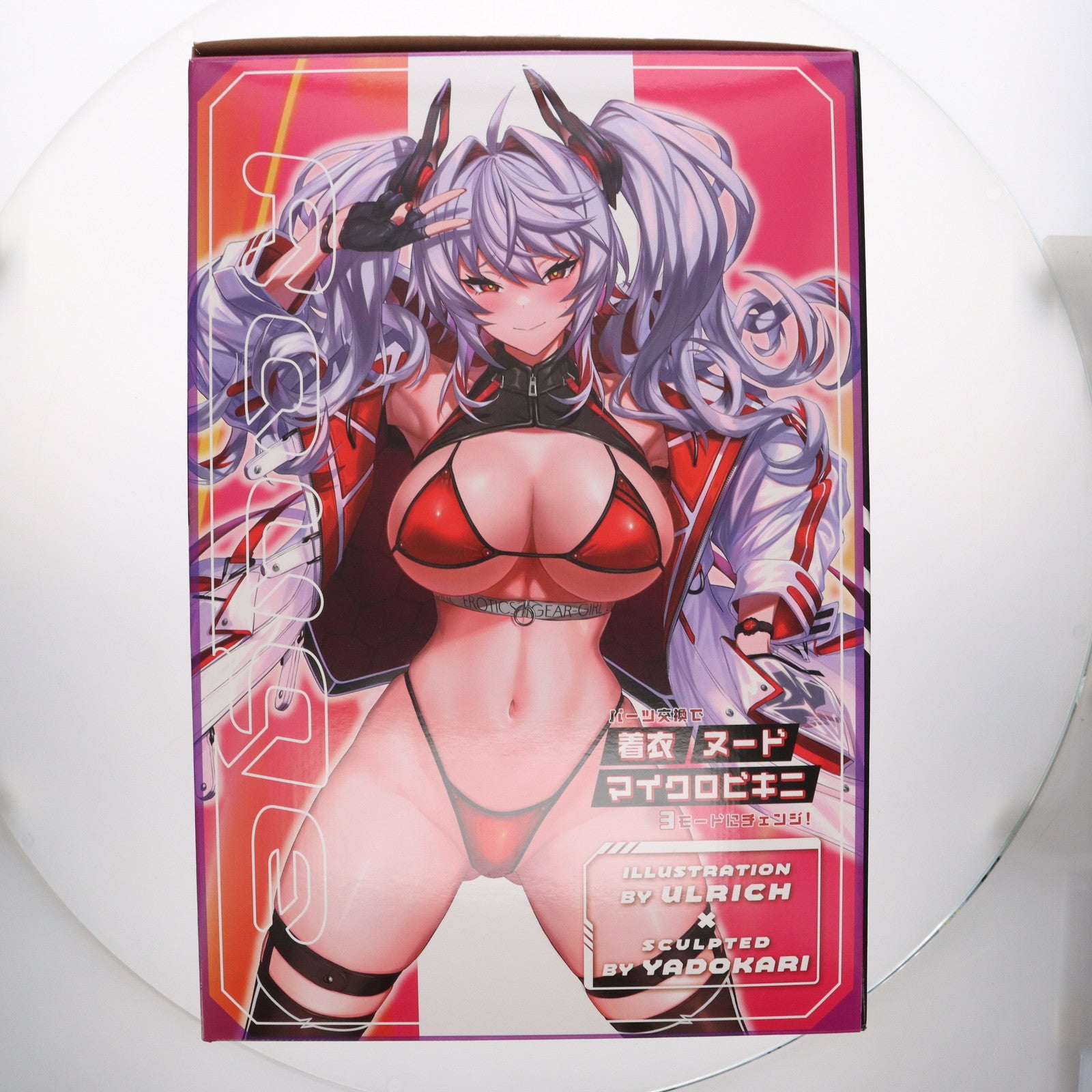 【中古即納】[FIG]FANZA限定特典付属 Erotics Gear-Girl ルージュ Illustration by うるりひ 1/6 完成品 フィギュア ジェントルメン(20240525)