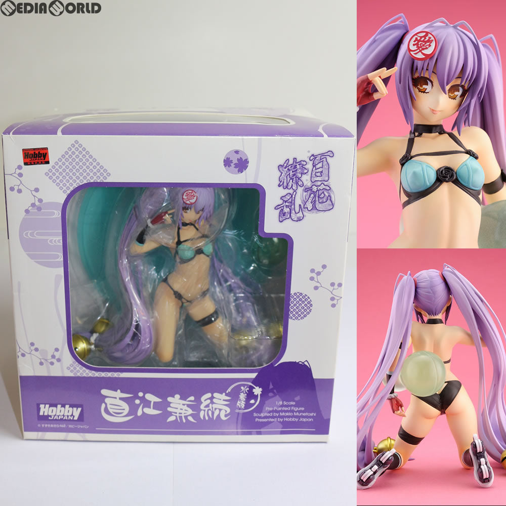 【中古即納】[FIG]直江兼続(なおえかねつぐ) 水着Ver. 通常版 百花繚乱 サムライガールズ 1/8 完成品 フィギュア 月刊ホビージャパン誌上通販&オンラインショップ限定 ホビージャパン/アルター(20120920)